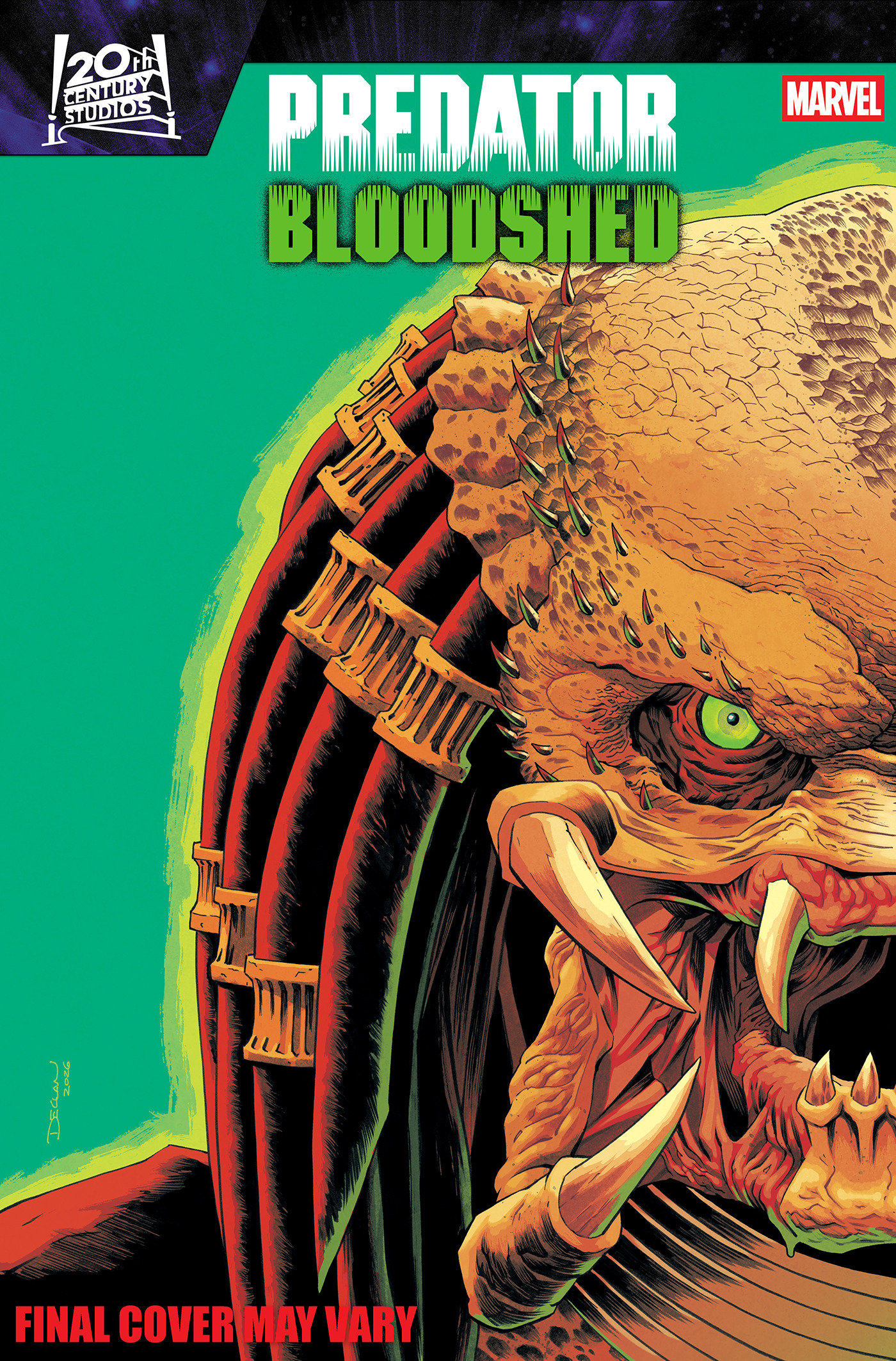 PREDATOR: BLOODSHED #4 DECLAN SHALVEY VARIANT