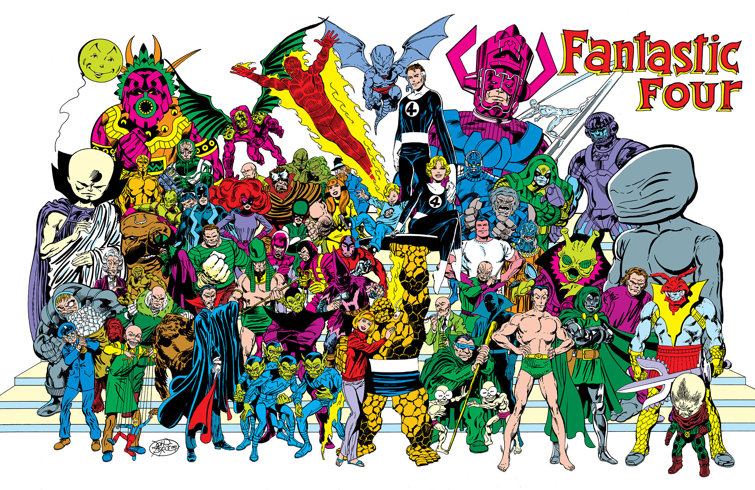 FANTASTIC FOUR: 65 YEARS OF THE WORLD'S GREATEST COMIC COVERS! #1 JOHN BYRNE VARIANT