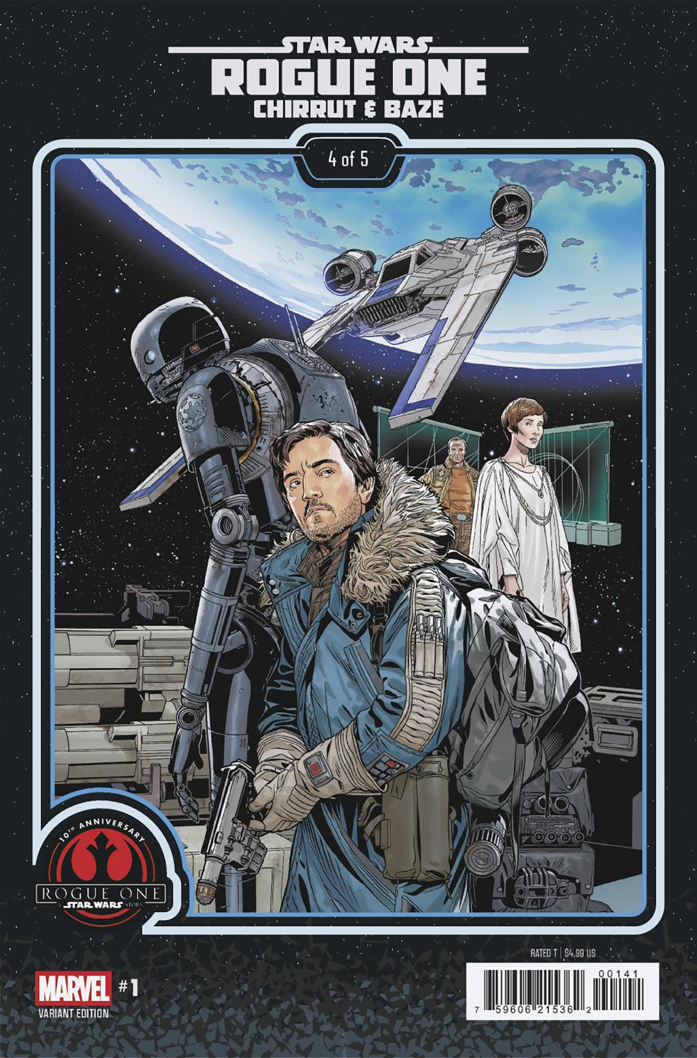 Star Wars: Rogue One   Chirrut & Baze #1 Chris Sprouse Rogue One 10 Th Anniversary Variant