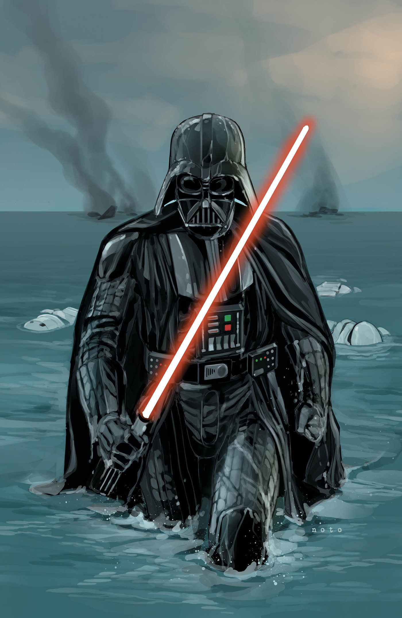 Star Wars: Rogue One   Darth Vader #1 Phil Noto Full Art Variant