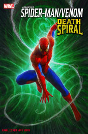 FOC24012026038 | AMAZING SPIDER MAN/VENOM DEATH SPIRAL @1 DAVE RAPOZA SPIDER MAN VARIANT [DS]  PRE ORDER [FOC 2401] | MARVEL  