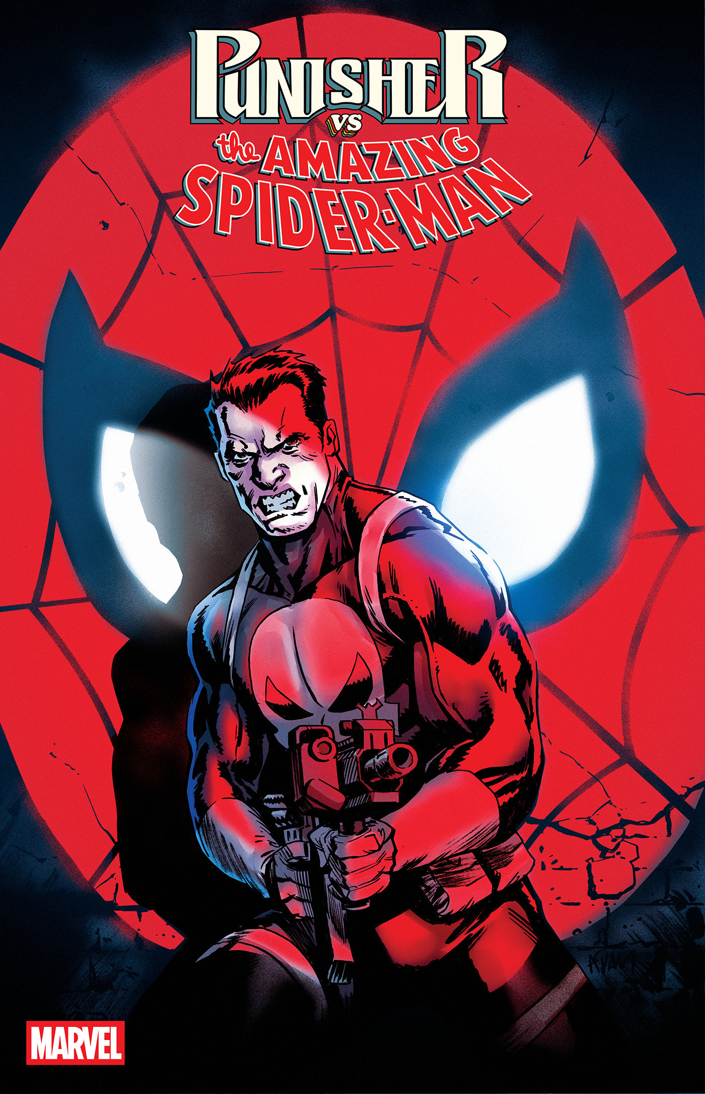 Punisher vs. Spider-Man #4 Adam Gorham Variant