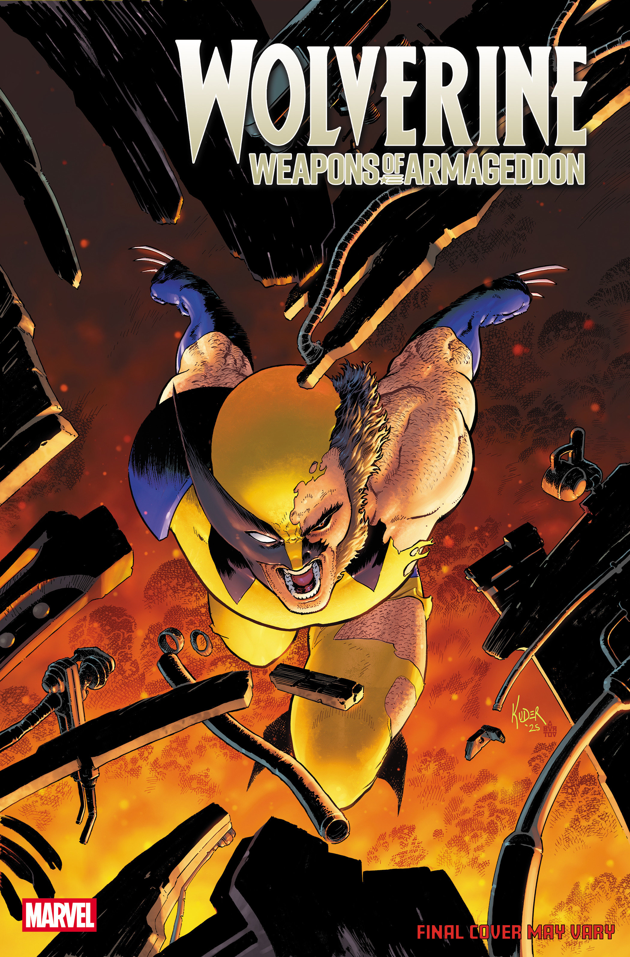 WOLVERINE: WEAPONS OF ARMAGEDDON #2 AARON KUDER VARIANT