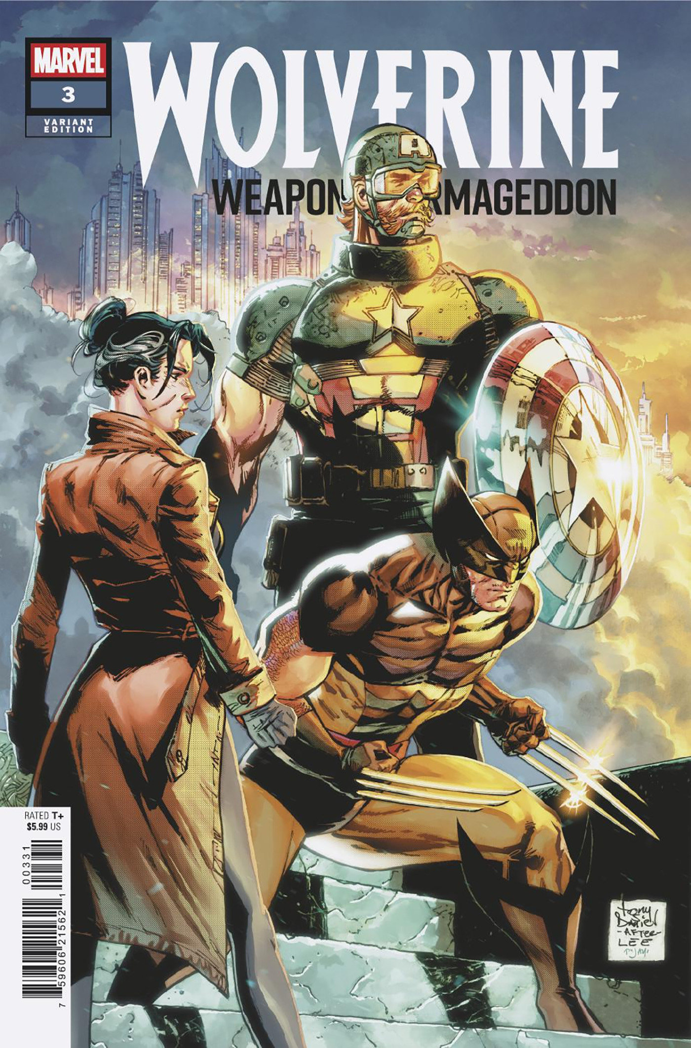 WOLVERINE: WEAPONS OF ARMAGEDDON #3 TONY DANIEL VARIANT