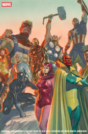  FOC25042026341 | AVENGERS ARMAGEDDON @1 ALEX ROSS MARVEL DIMENSIONS VARIANT PRE ORDER [FOC 2504] | MARVEL  