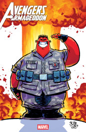  FOC25042026329 | AVENGERS ARMAGEDDON @1 SKOTTIE YOUNG VARIANT PRE ORDER [FOC 2504] | MARVEL  