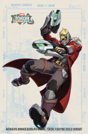  FOC18072026180 | AVENGERS ARMAGEDDON @3 MARVEL TOKON FIGHTING SOULS VARIANT PRE ORDER [FOC 1807] | MARVEL  