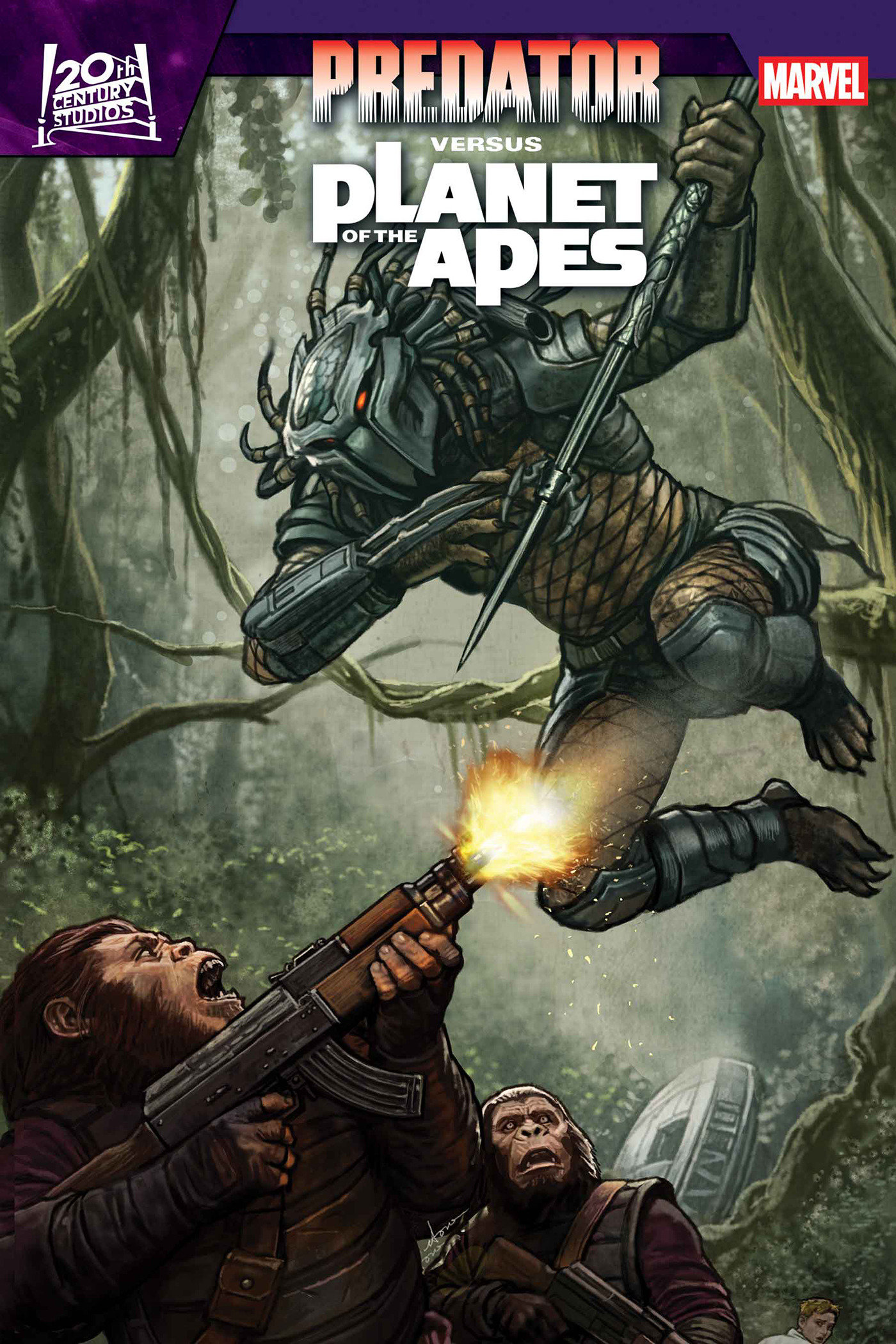 Predator vs. The Planet Of The Apes #1