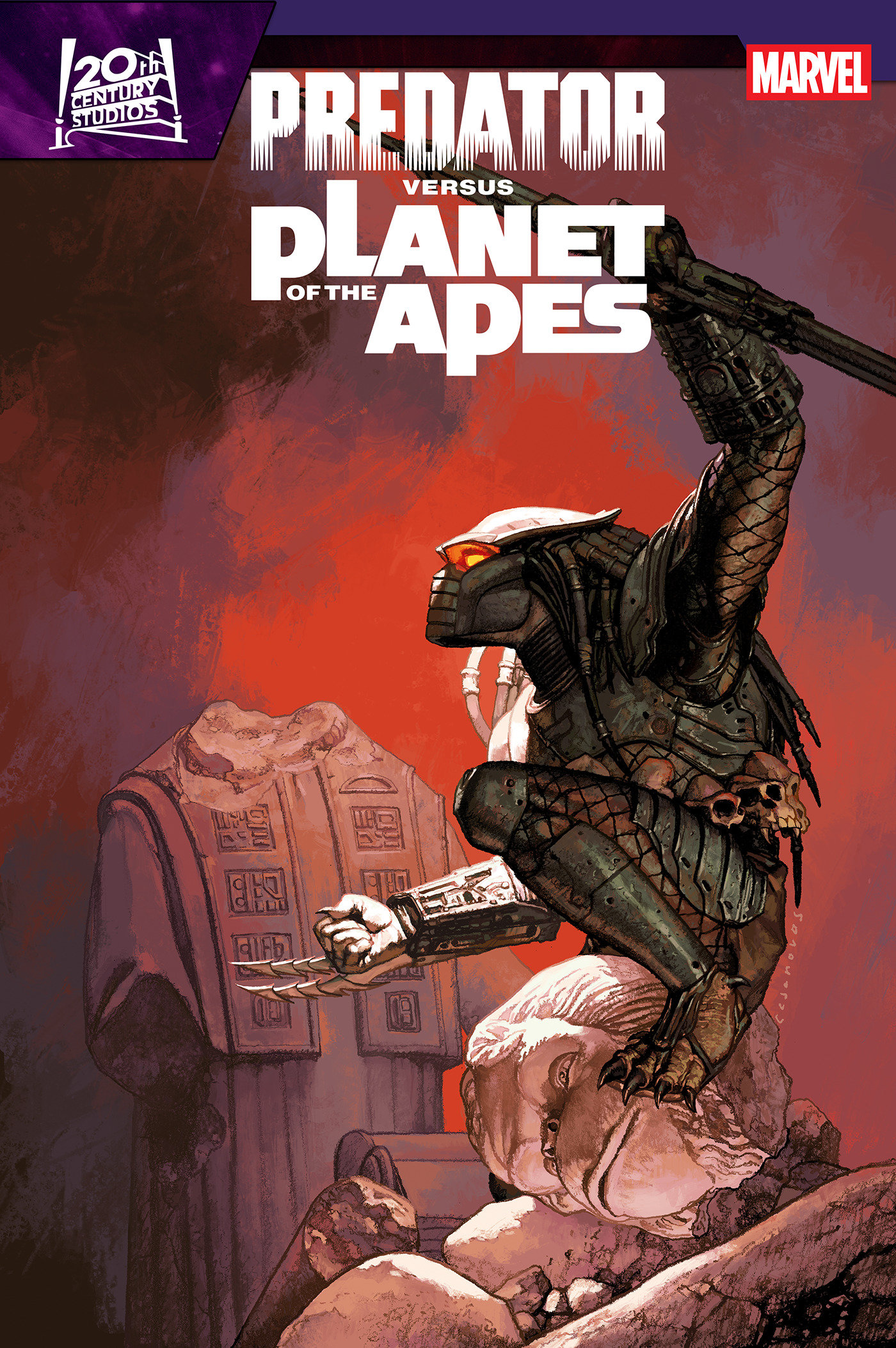 Weekly Pull list - PREDATOR VS. THE PLANET OF THE APES #3 JOSEMARIA CASANOVAS VARIANT