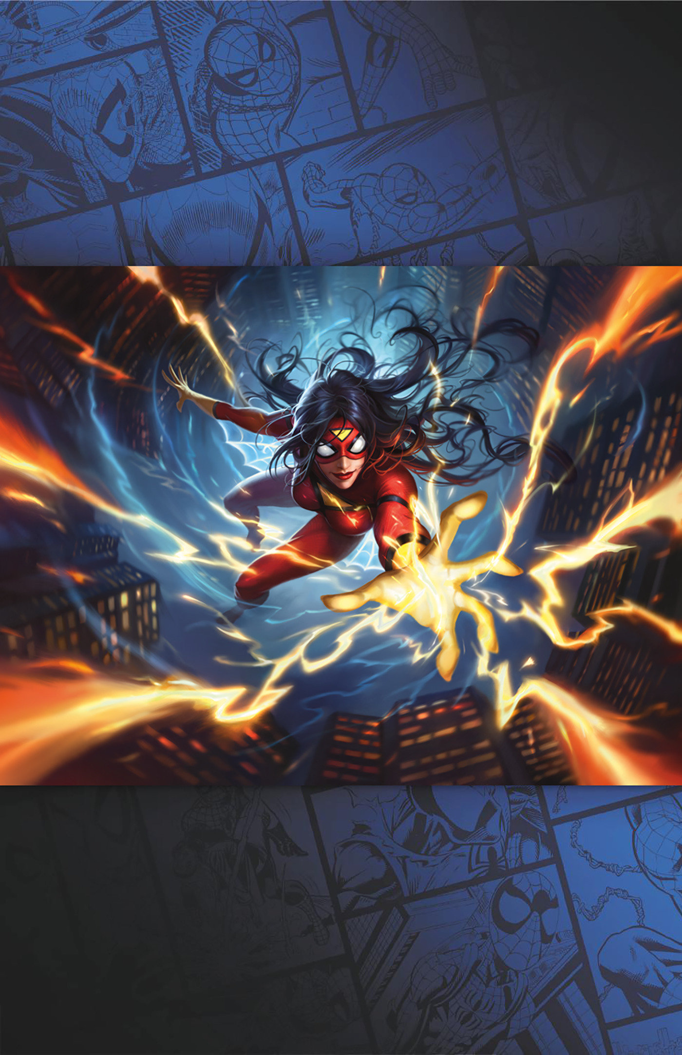 Amazing Spider-Man: Spider Versity #2 Justyna Dura Magic: The Gathering Full Art Variant