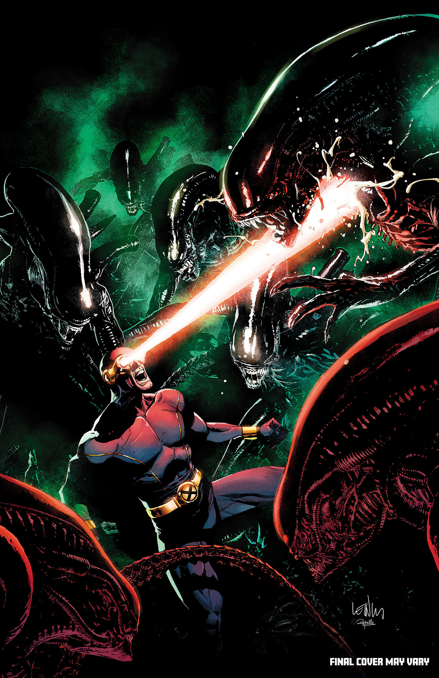 Alien vs. X-Men #1 Leinil Yu Full Art Variant
