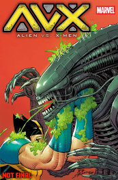  FOC15082026340 | ALIEN VS XMEN @1 JOHN ROMITA JR FOIL VARIANT PRE ORDER [FOC 1508] | MARVEL  