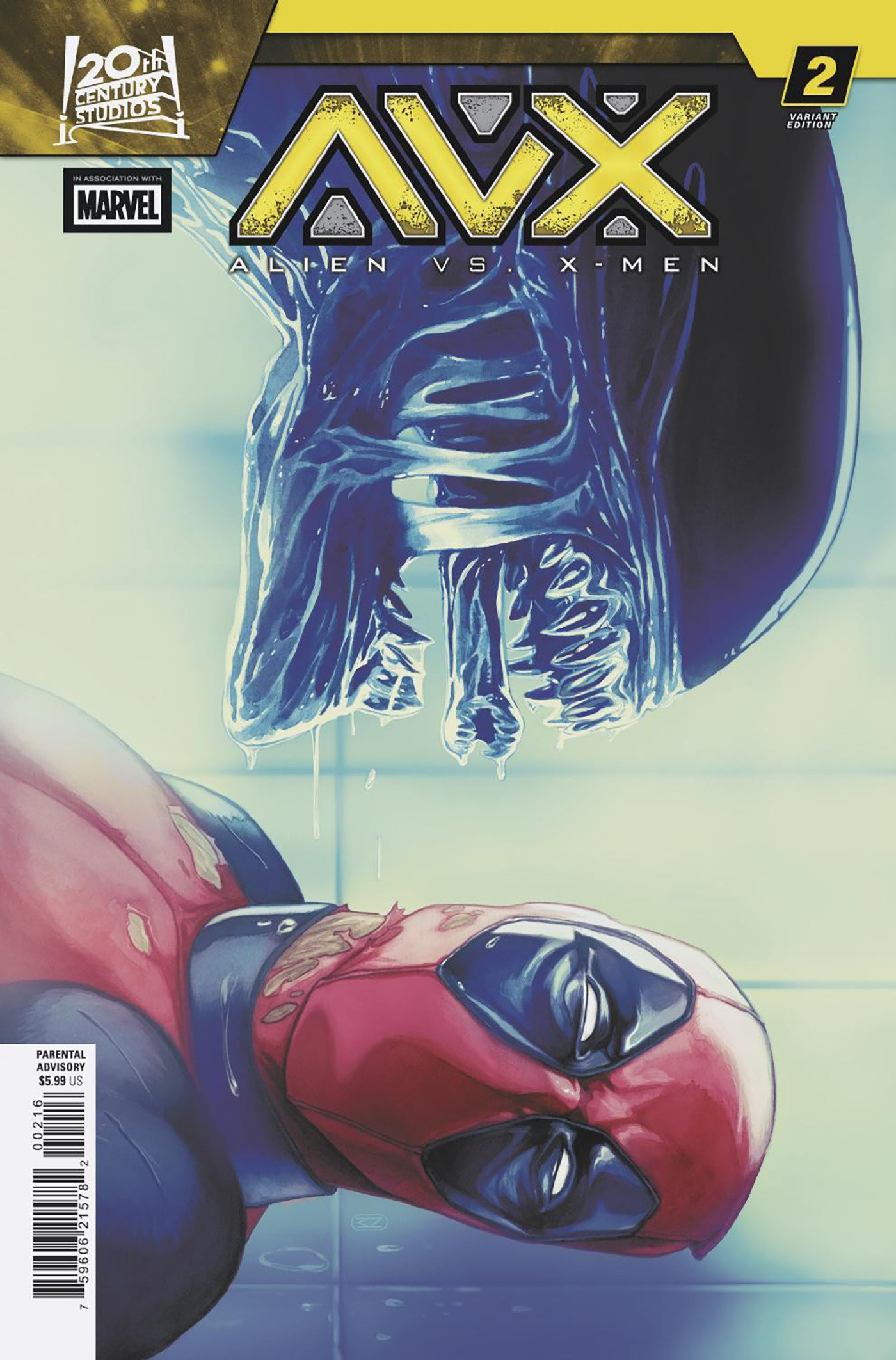 Alien vs. X-Men #2 Nimit Malavia Variant