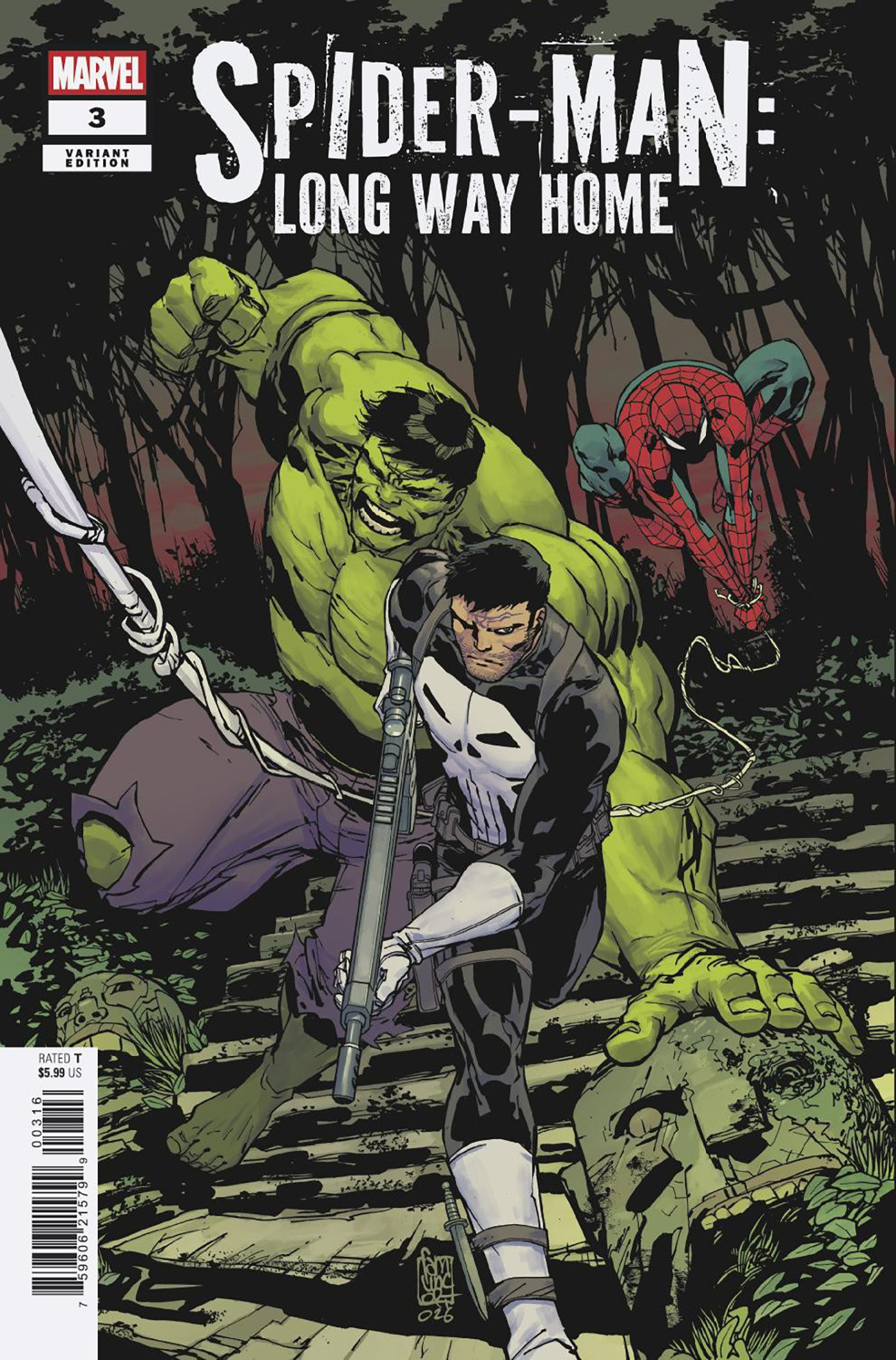Spider-Man: Long Way Home #3 Giuseppe Camuncoli Variant
