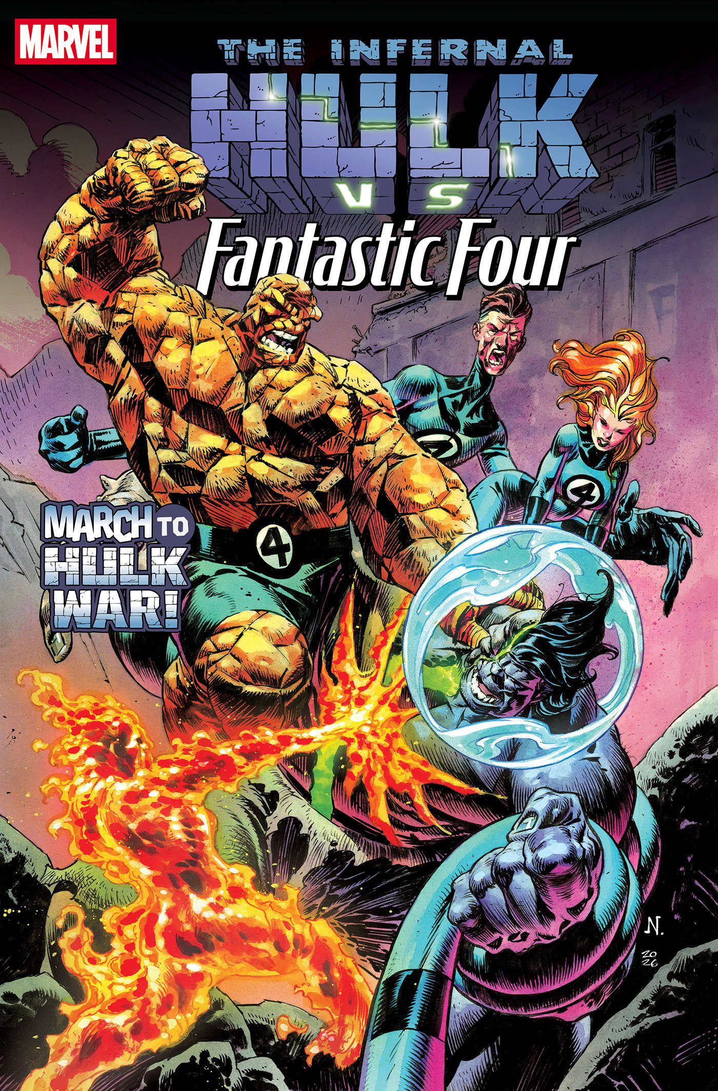 Infernal Hulk vs. Fantastic Four #1