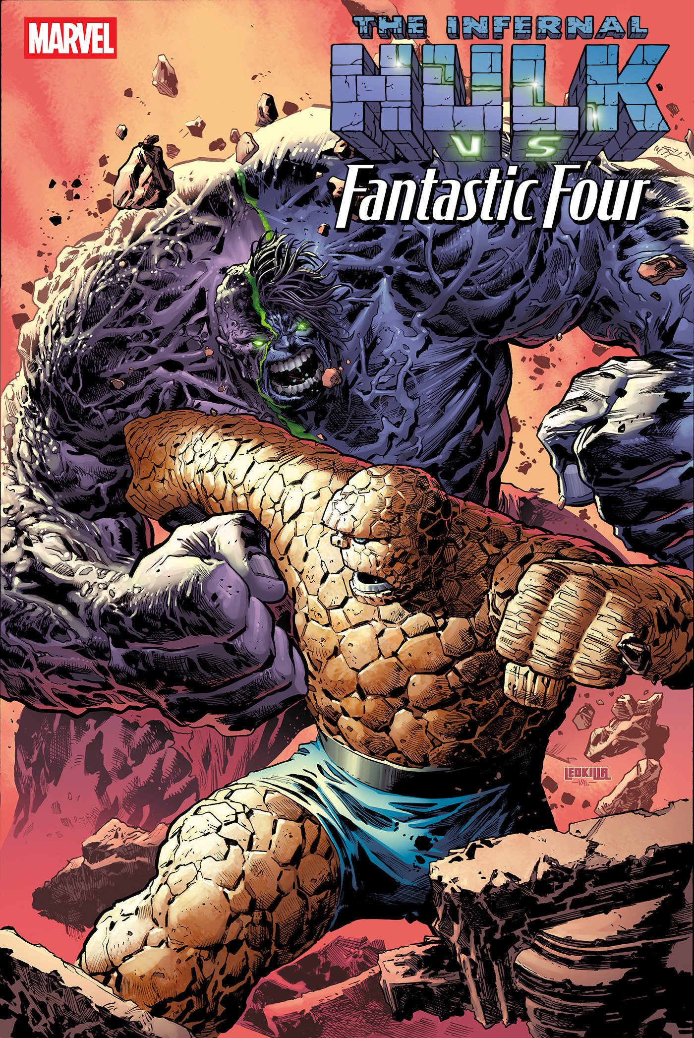 INFERNAL HULK VS. FANTASTIC FOUR #1 KEN LASHLEY VARIANT
