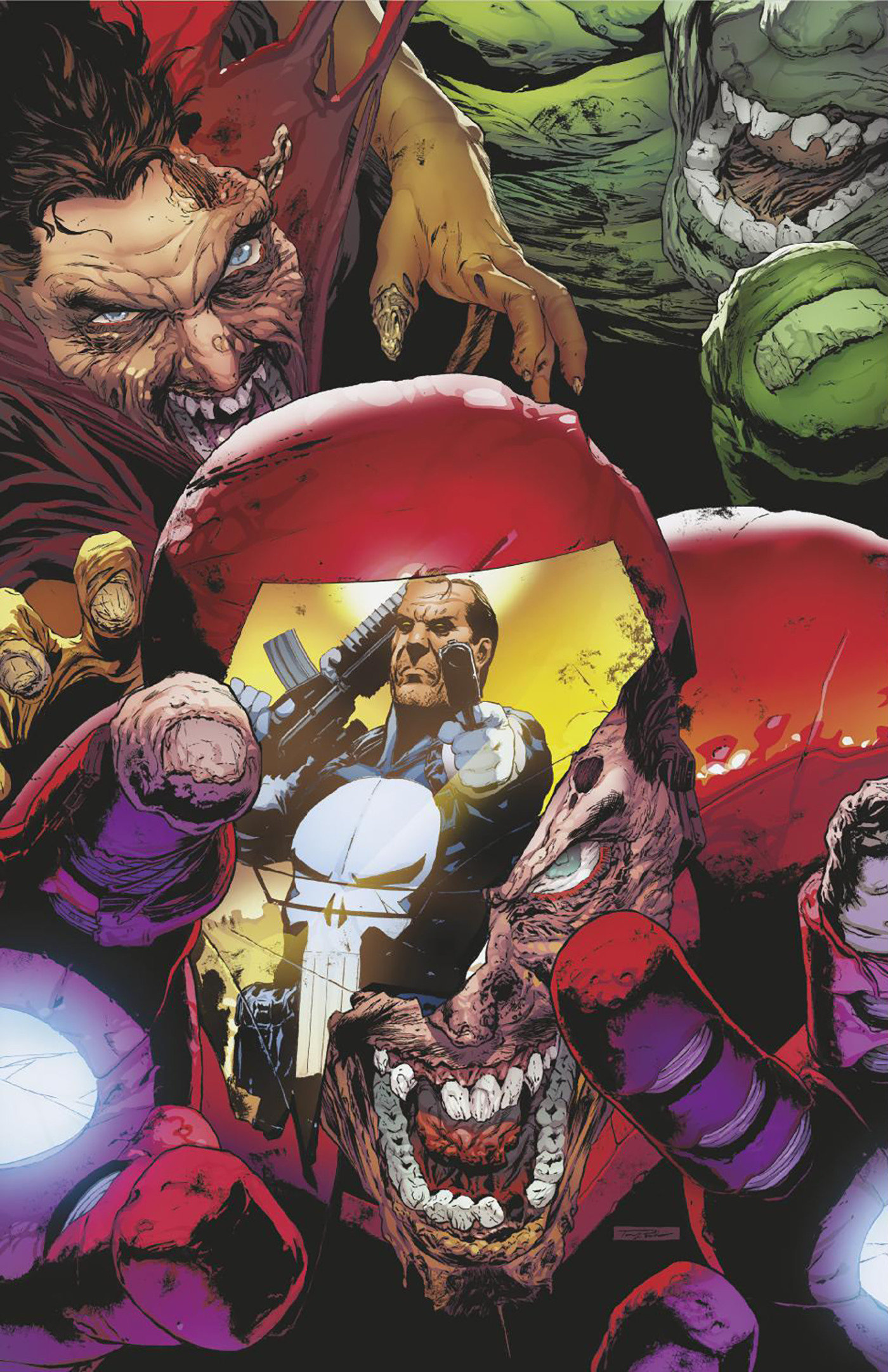 Marvel Zombies: War Zone #1 Tony Parker Full Art Variant