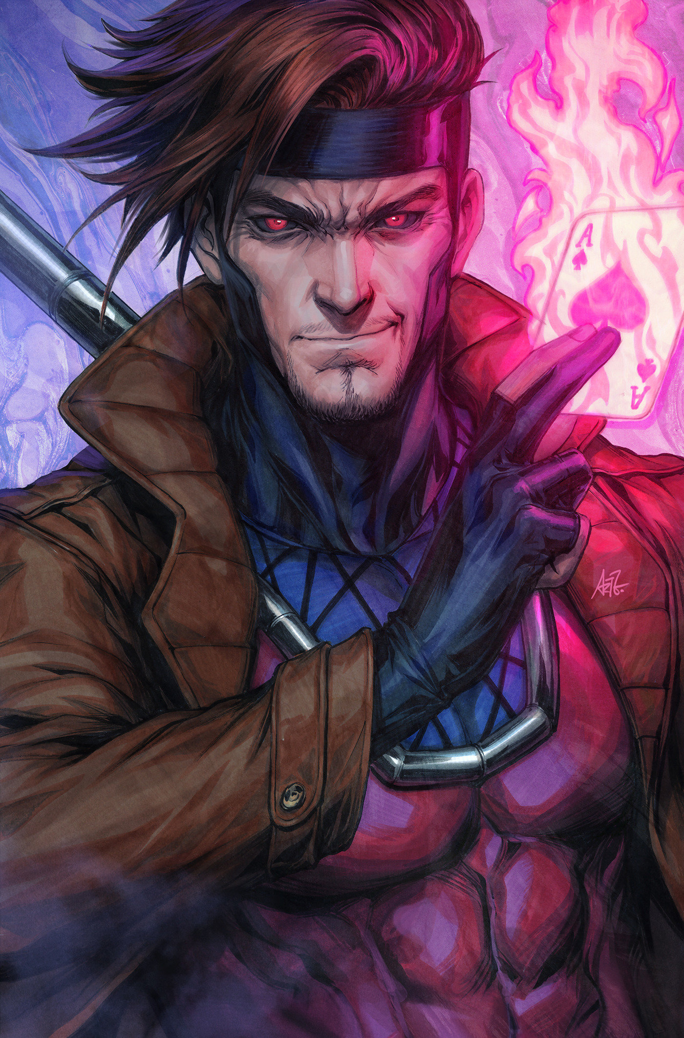 Gambit: Wanted #1 Artgerm Full Art Variant
