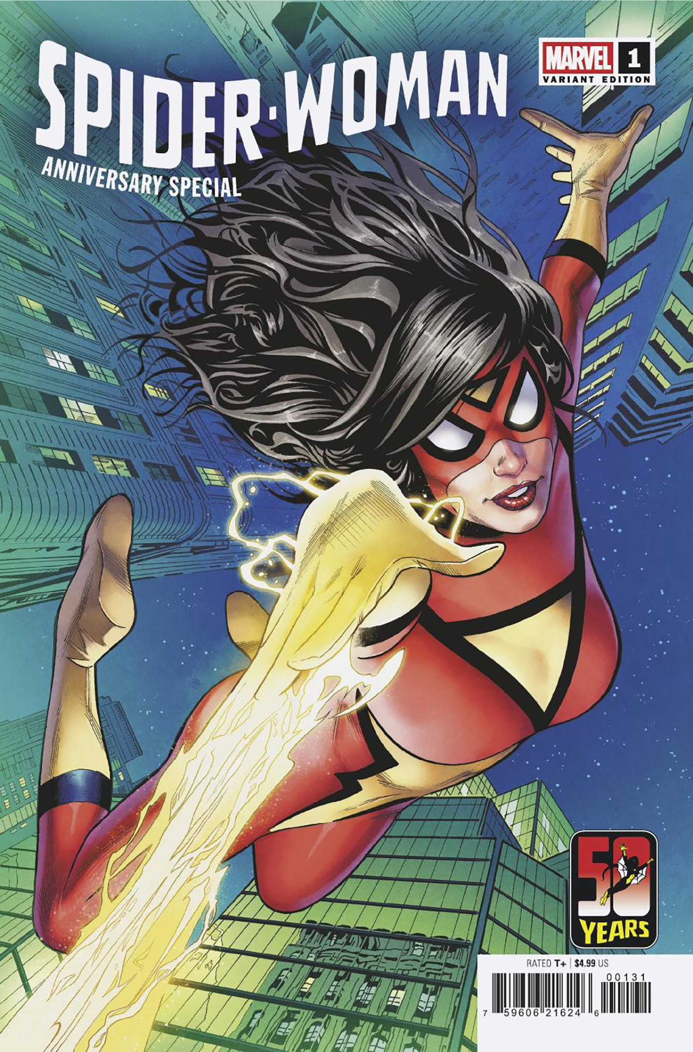 Spider Woman 50 Th Anniversary Special #1 Greg Land Variant