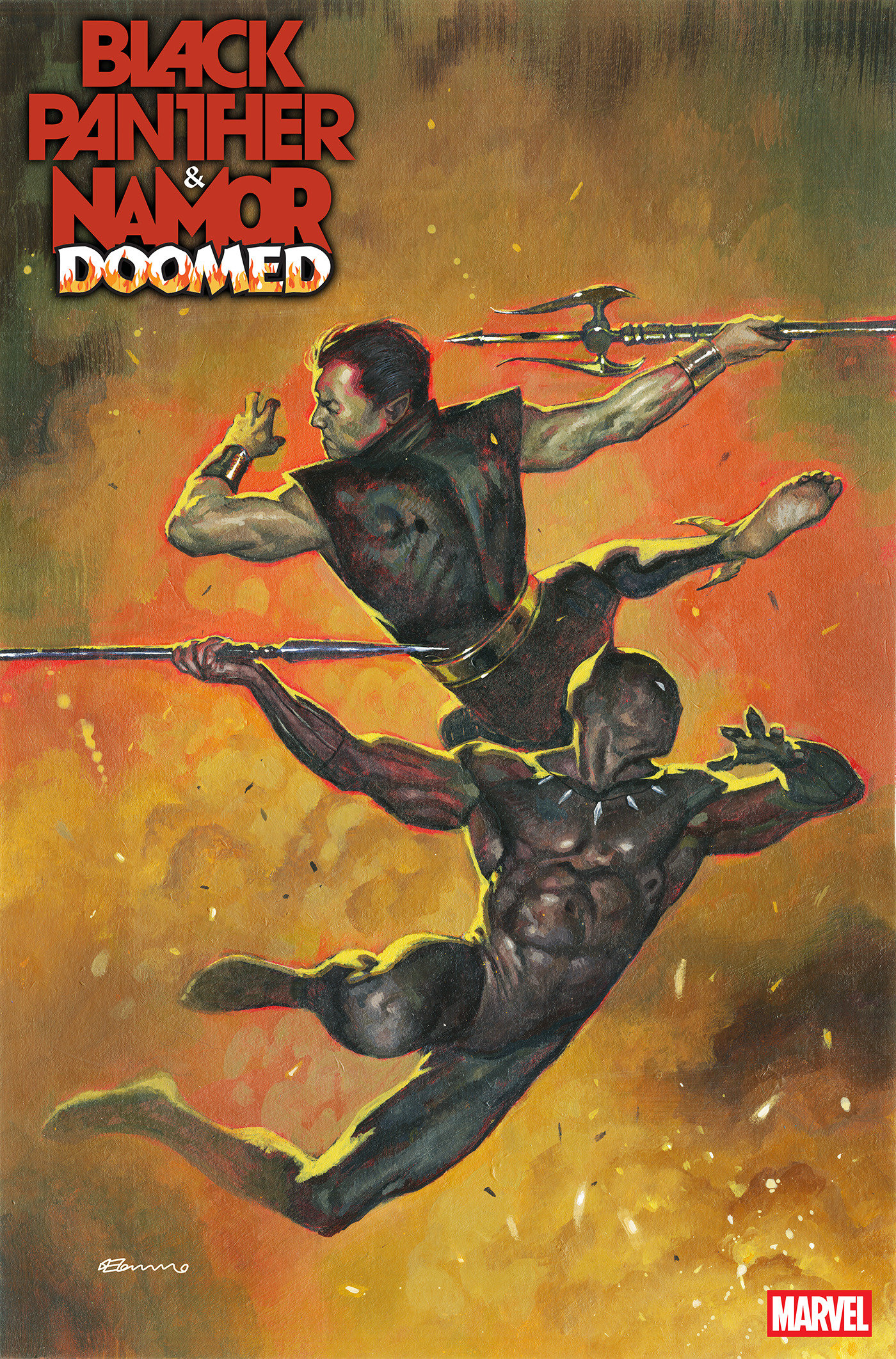 Black Panther/Namor: Doomed #1 Fabrizio De Tommaso Variant