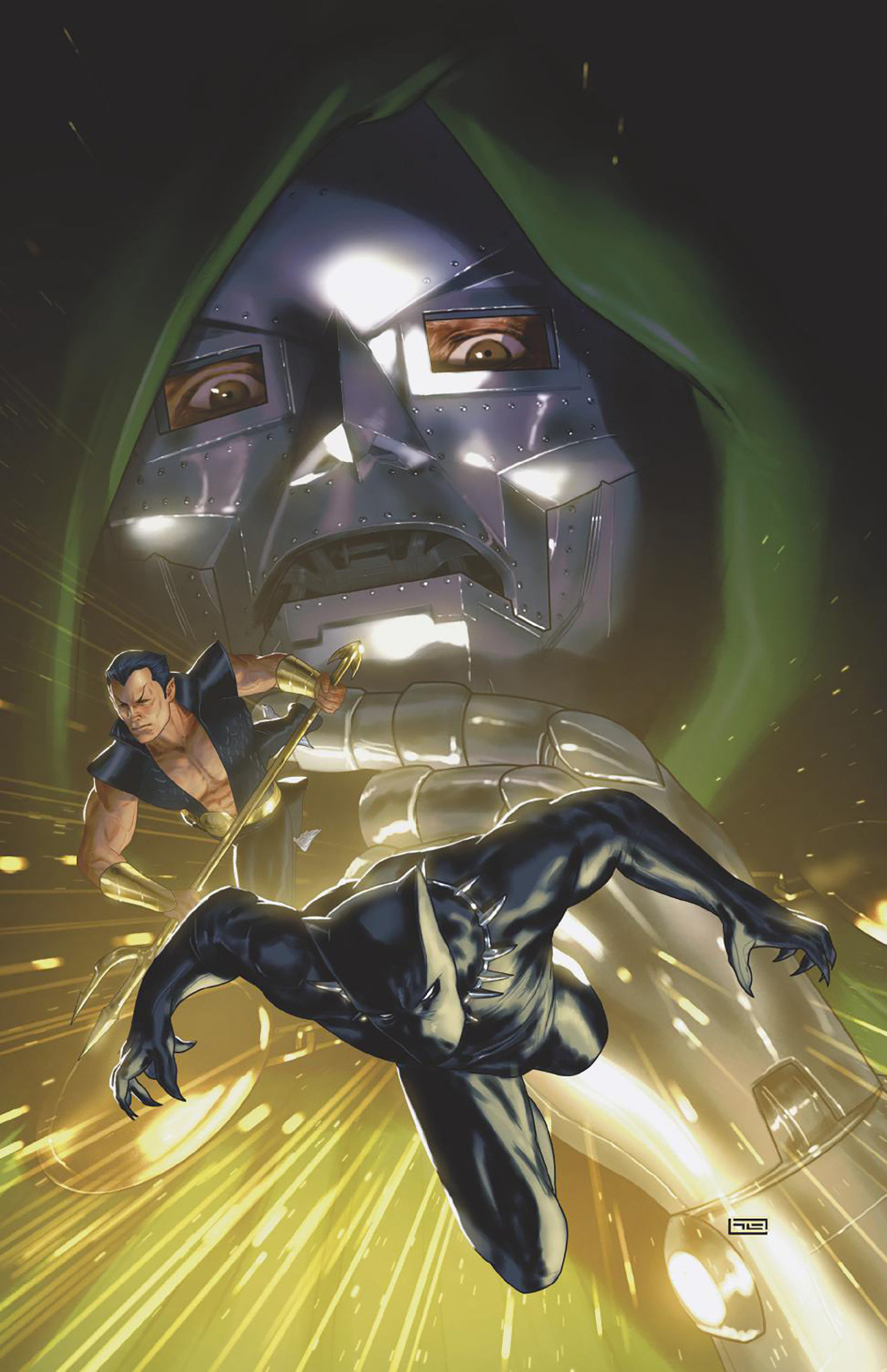 Black Panther/Namor: Doomed #1 Taurin Clarke Full Art Variant