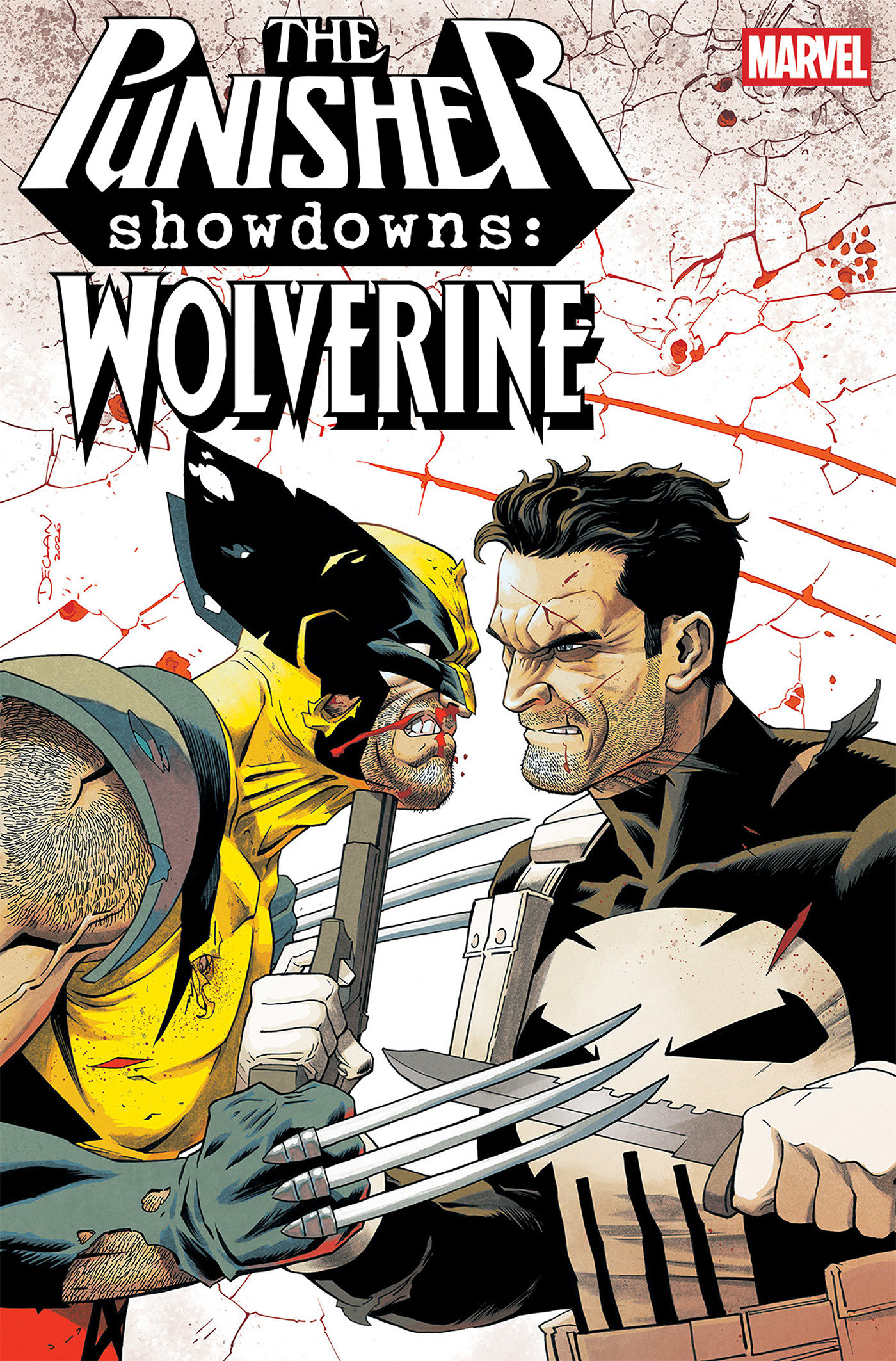 Punisher Showdowns: Wolverine #1 Declan Shalvey 1 in 25 Variant