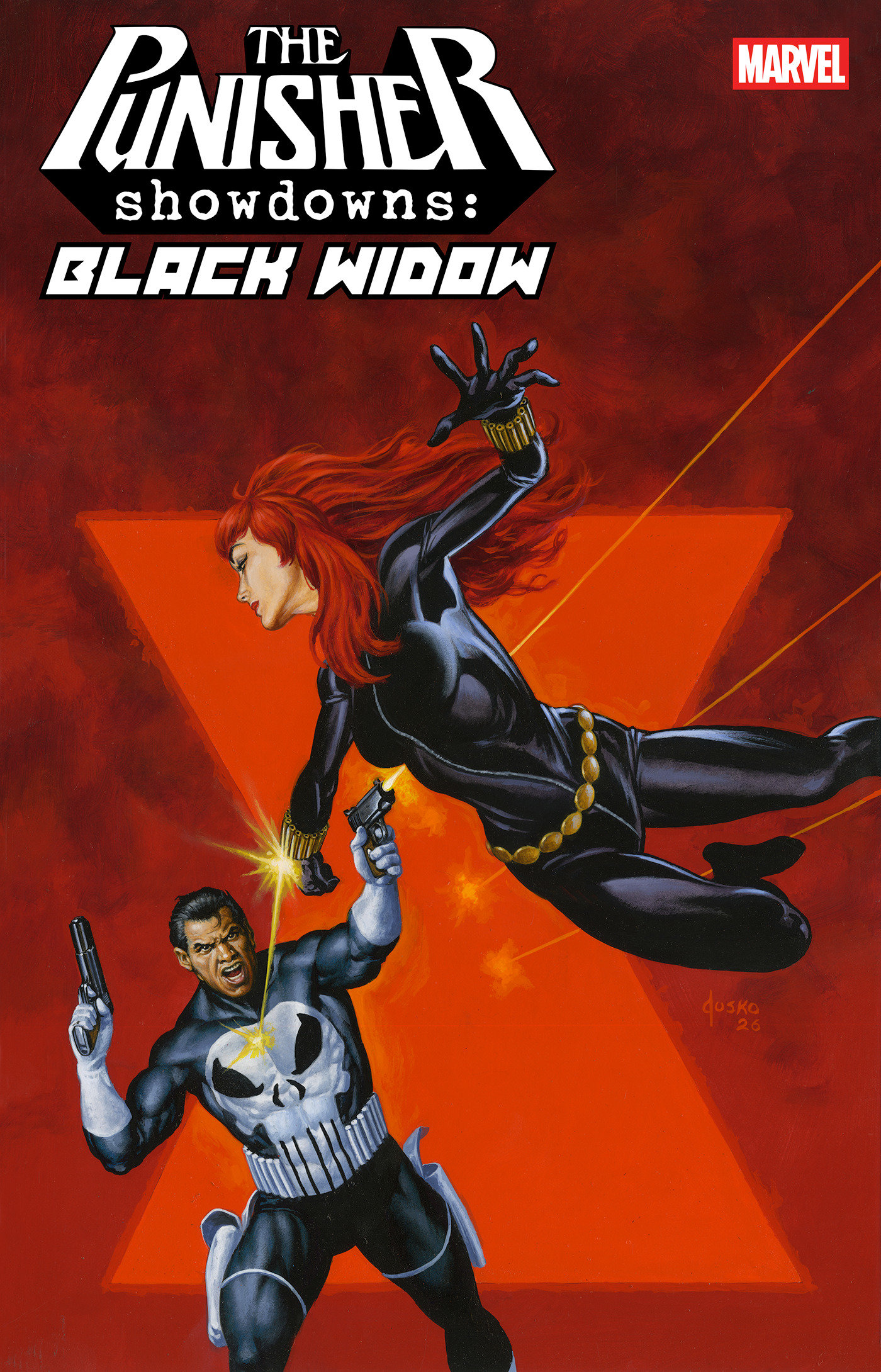 Punisher Showdowns: Black Widow #1 Joe Jusko Variant