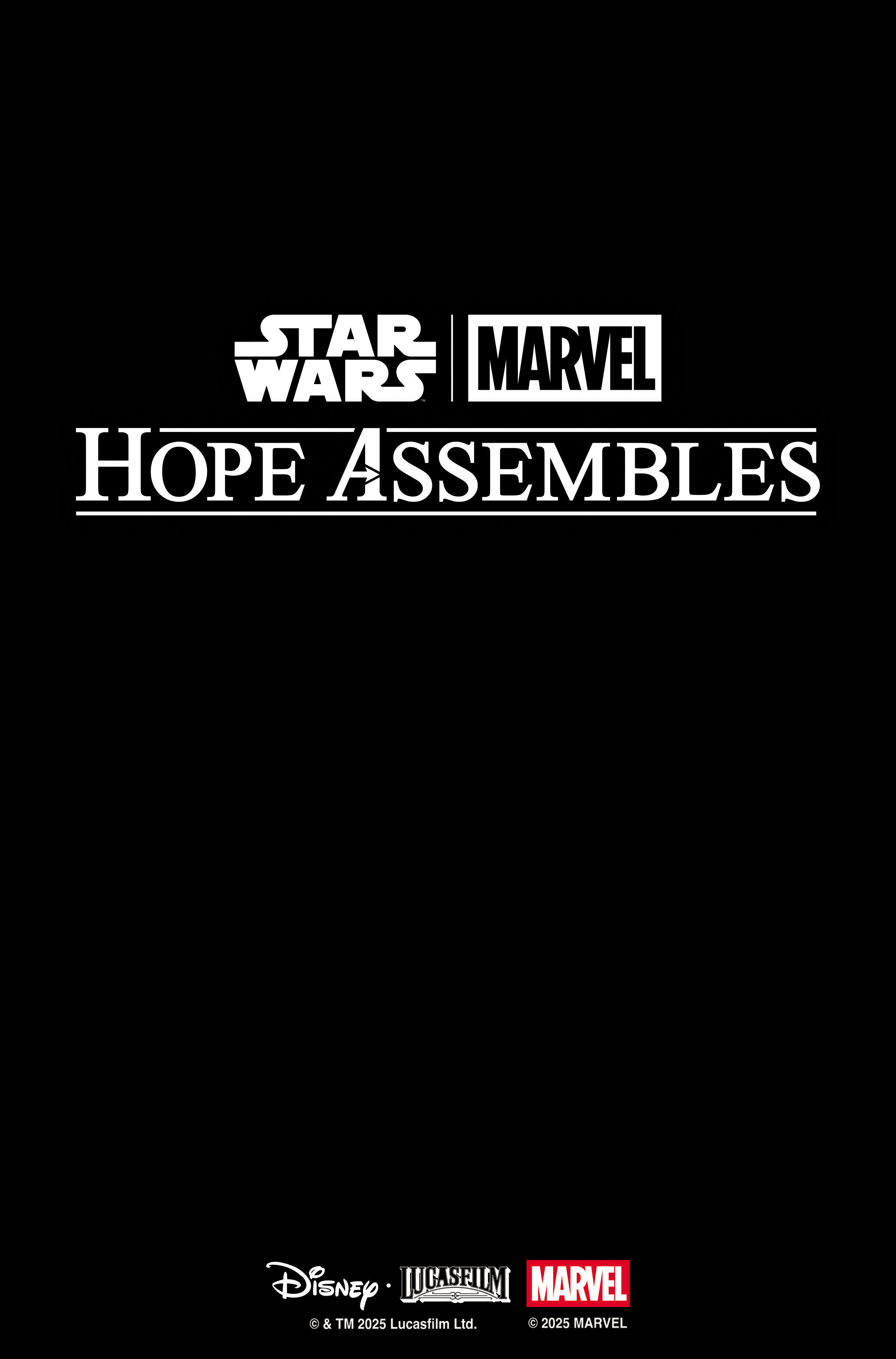 Star Wars/Marvel: Hope Assembles #1 Cover A