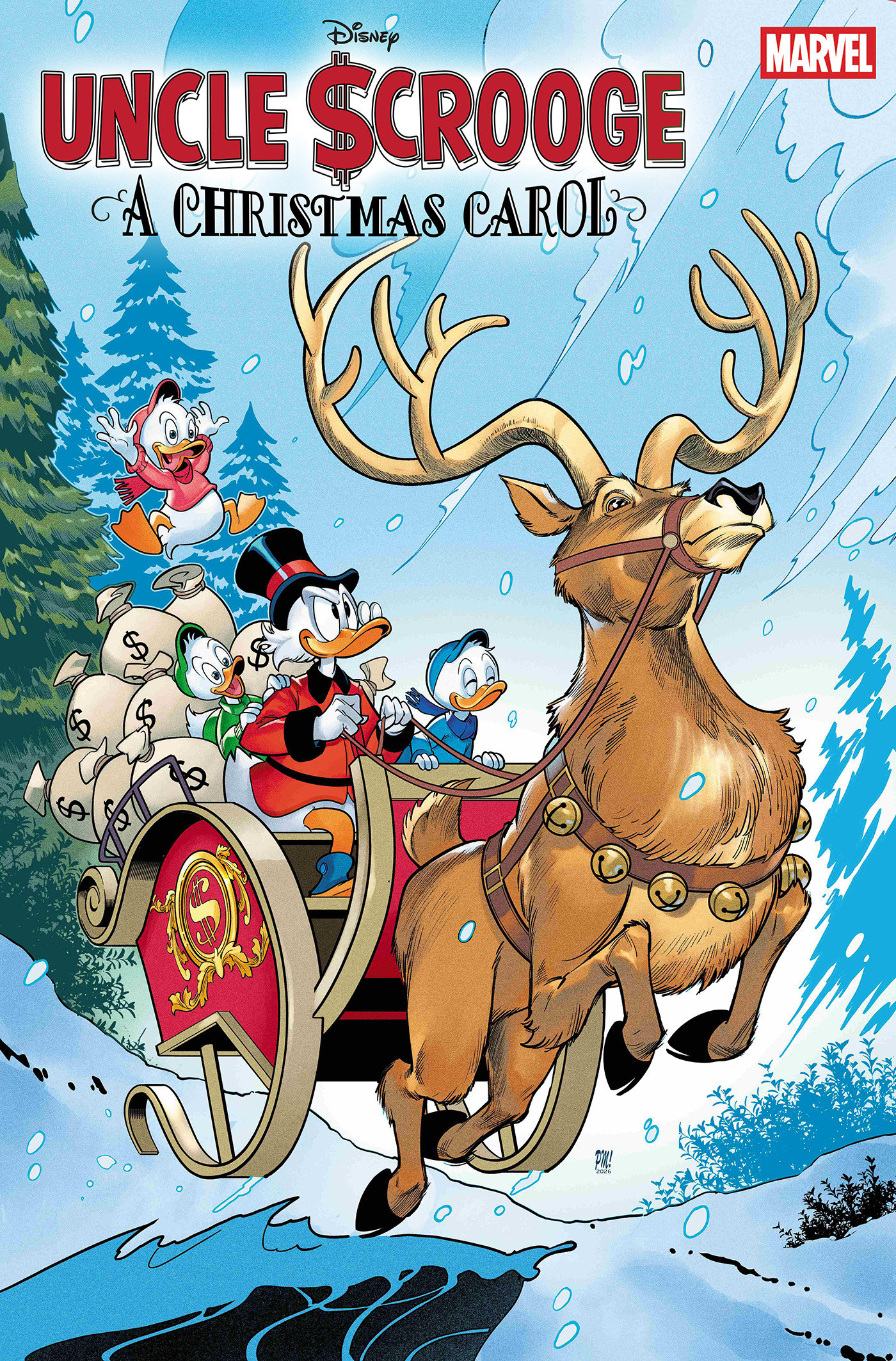 Uncle Scrooge: A Christmas Carol #1 Paco Medina 1 in 25 Variant