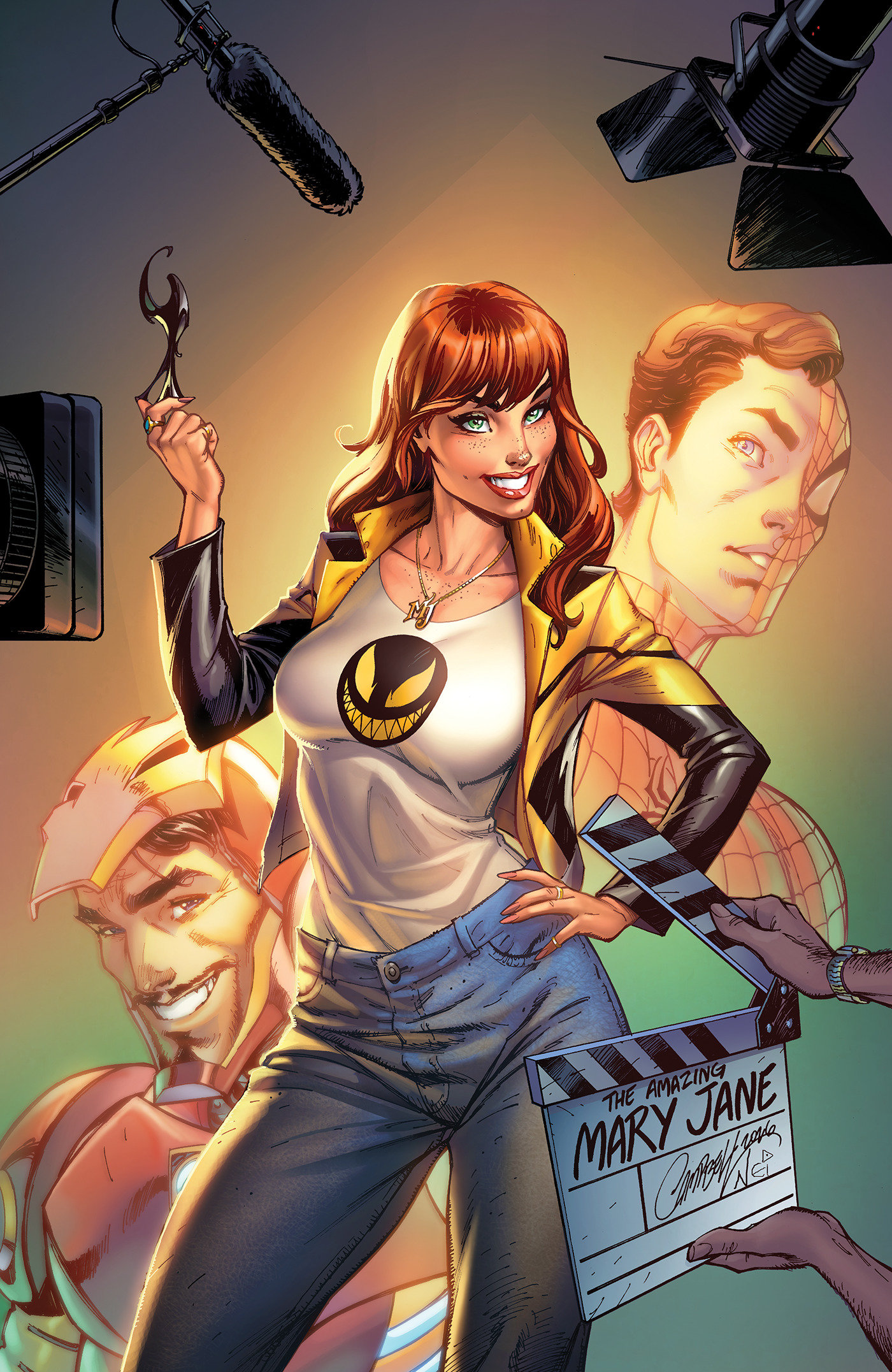 Friendly Neighborhood Mary Jane #1 Cover F J. Scott Campbell 1 in 100 Full Art Variant