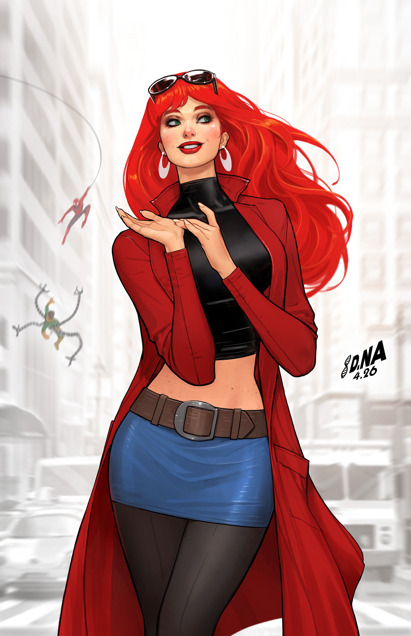 MARY JANE: FACE IT, TIGER #1 DAVID NAKAYAMA VIRGIN VARIANT