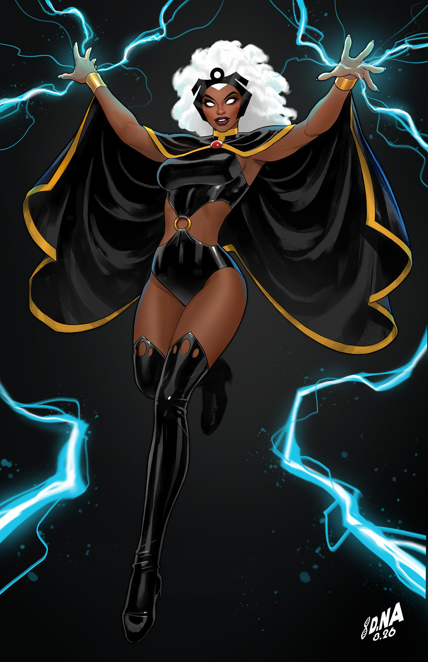 MAXIMUM X-MEN #1 COVER G DAVID NAKAYAMA COLOR BLOCK BLACK VIRGIN 1:50 VARIANT