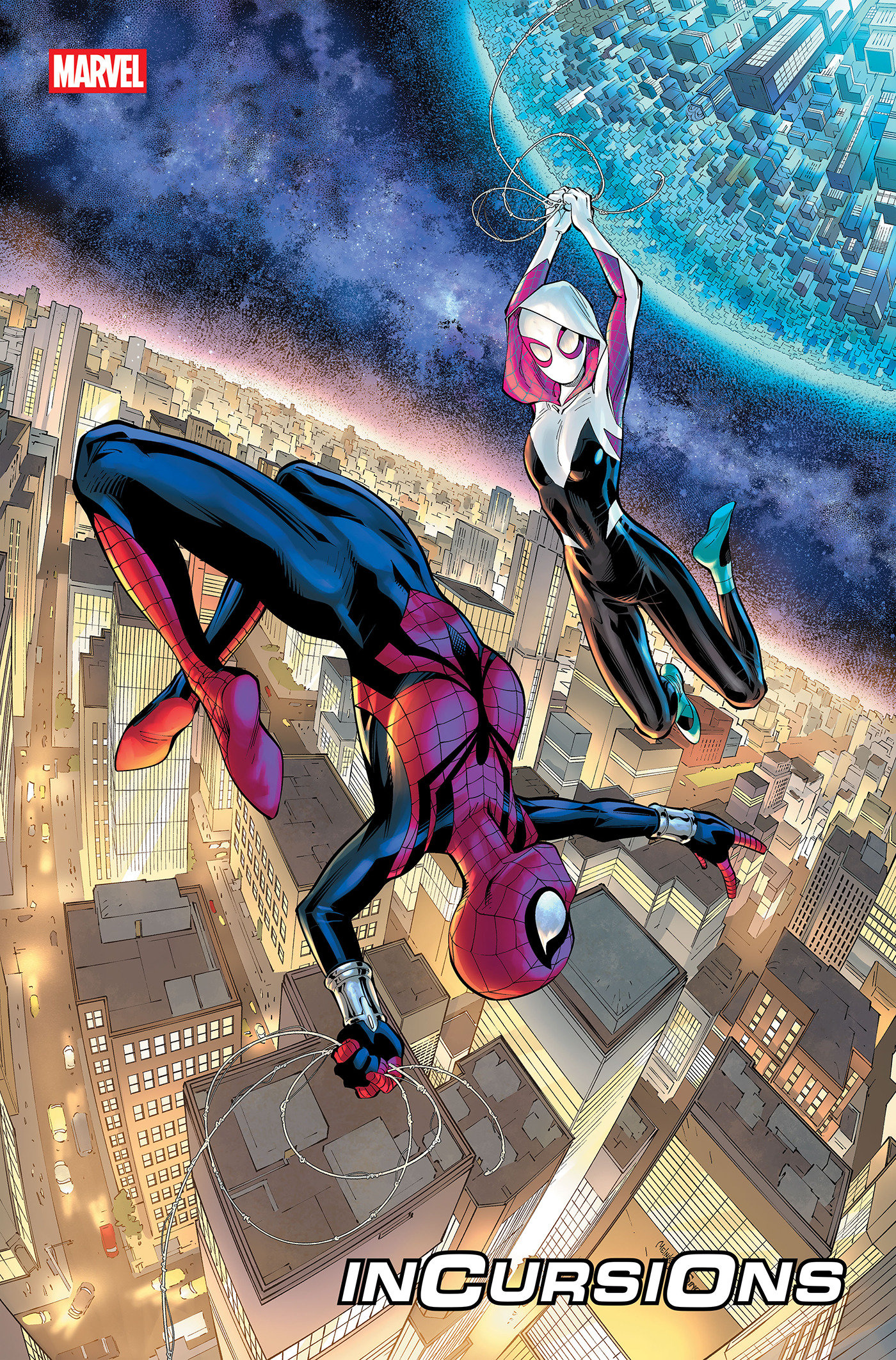 Spider-Man: Incursions #1 Cover A By Gleb Melnikov