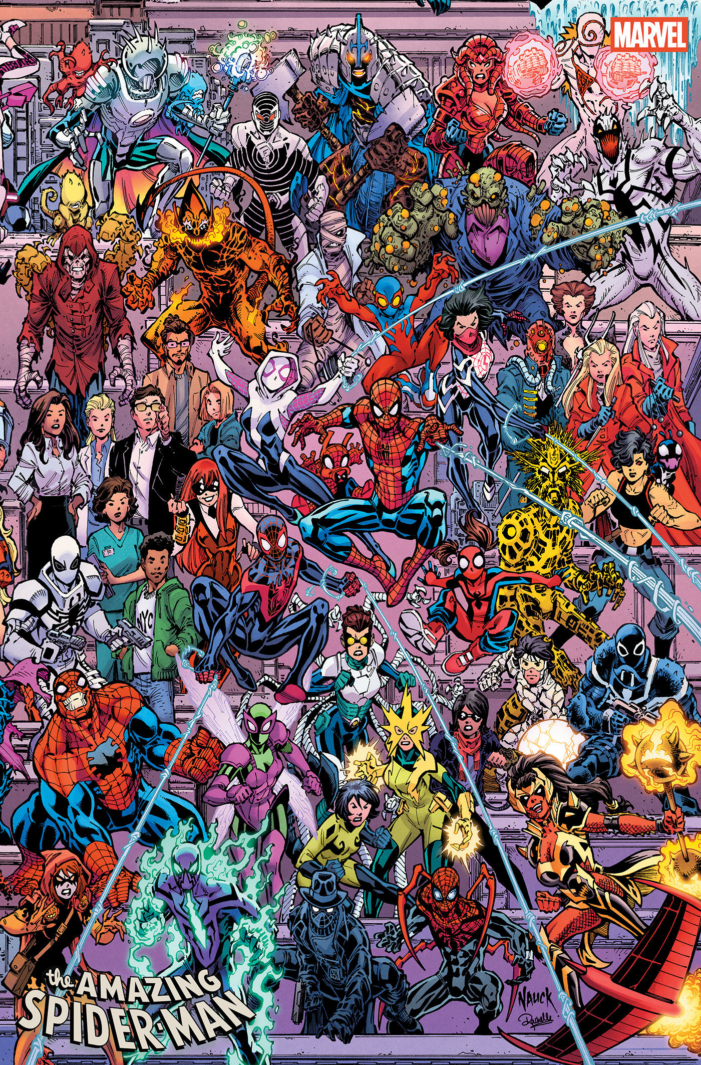Amazing Spider-Man #1003 Todd Nauck 4 Part Connecting Legacy Variant