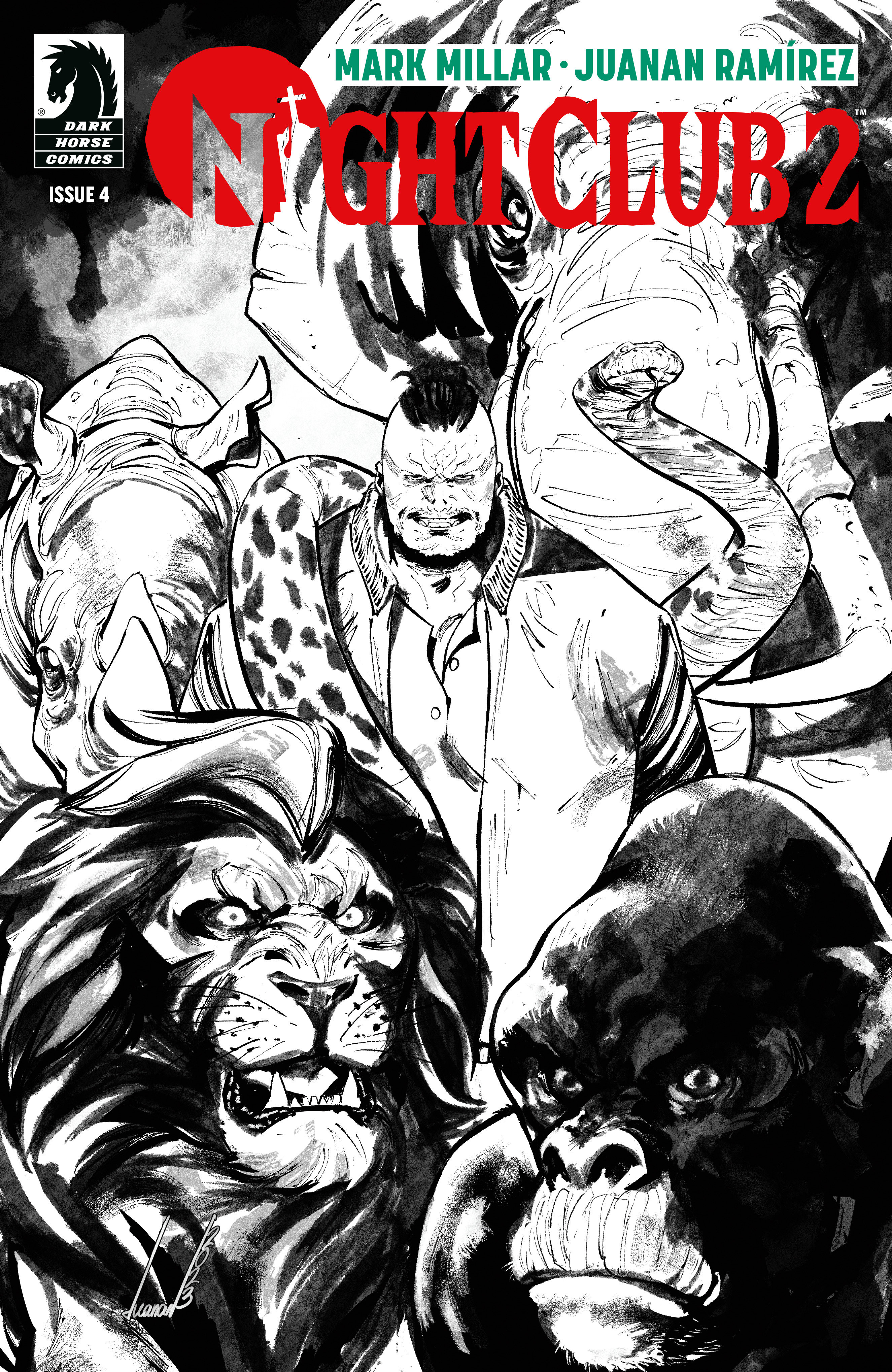 Night Club 2 #4 (Cover B) (Black & White) (Juanan Ramírez)