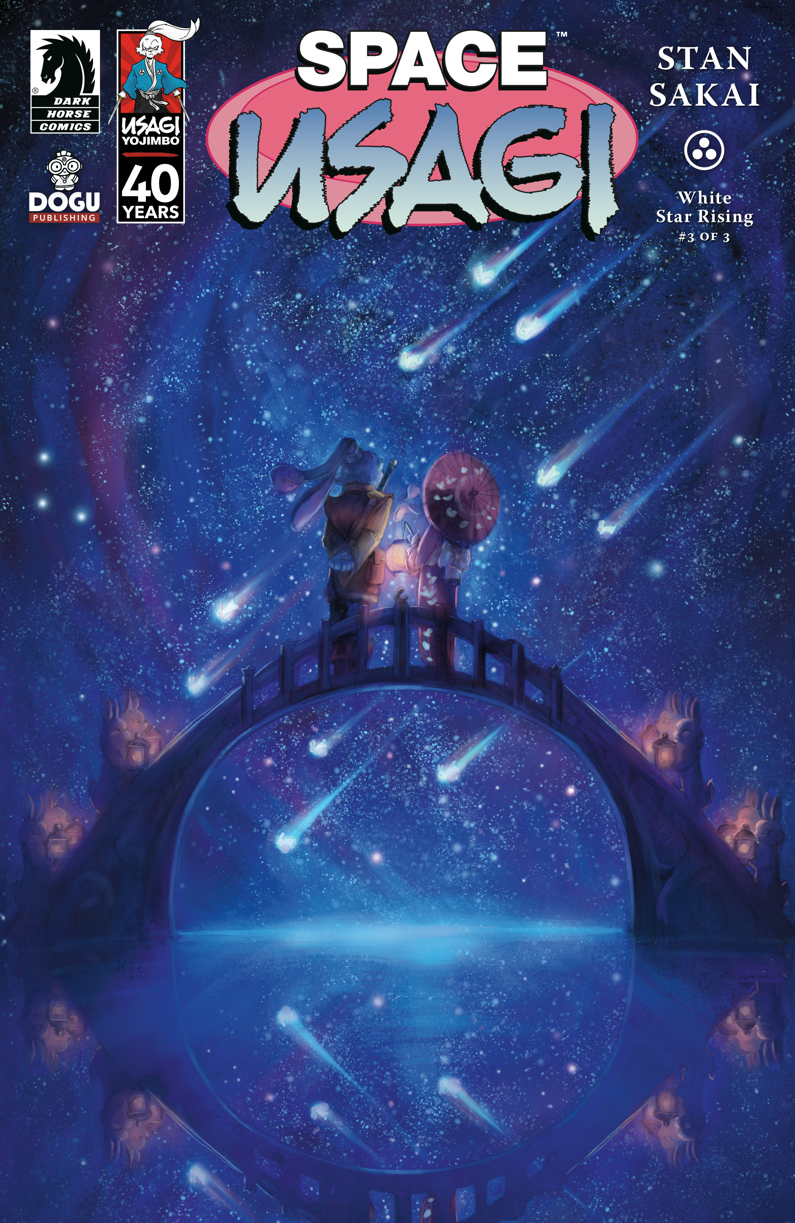 Space Usagi White Star Rising #3 Cover B 10 Copy Meyer