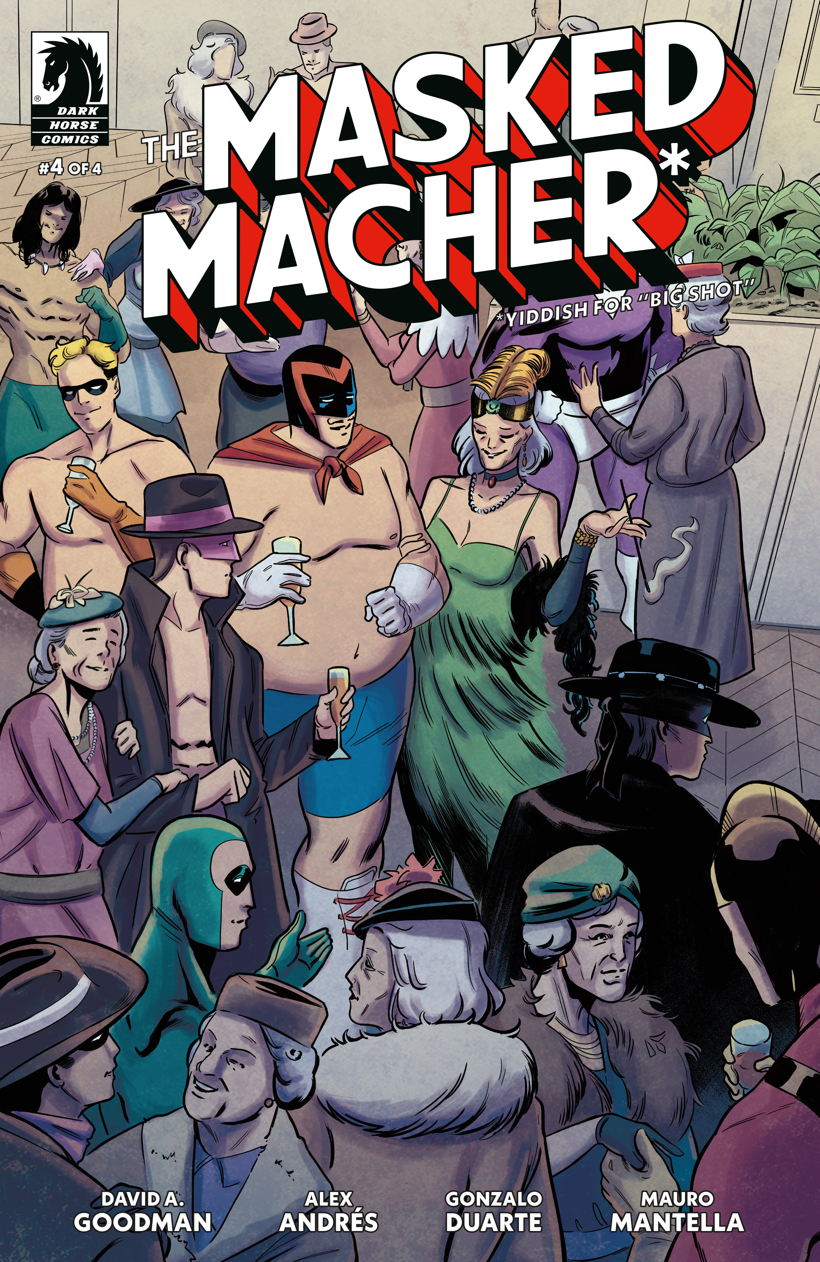 The Masked Macher #4 (Cover A) (Alex Andrés)
