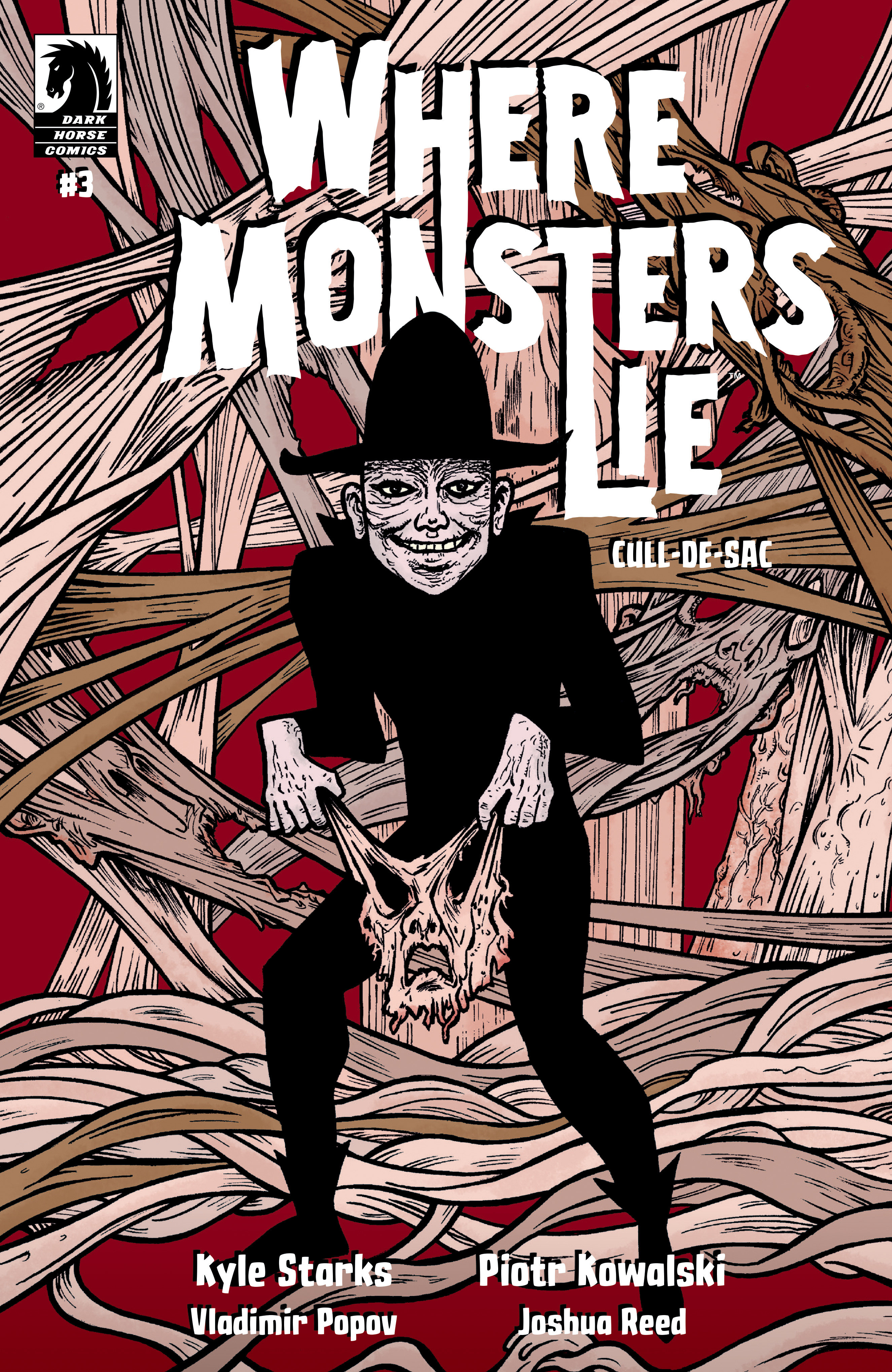 Where Monsters Lie: Cull De Sac #3 (Cover B) (Evan Dorkin)