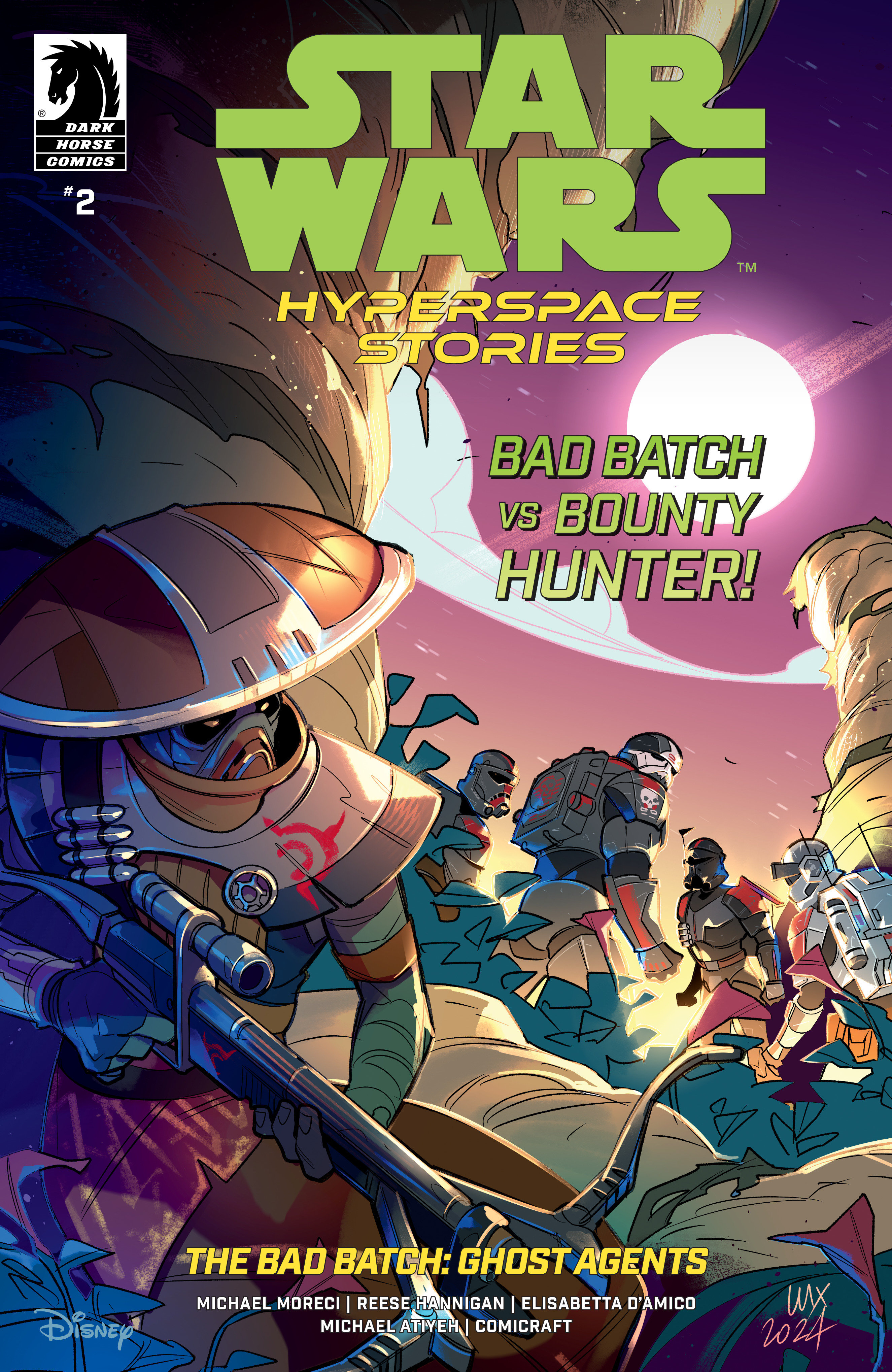 Star Wars: Hyperspace Stories The Bad Batch  Ghost Agents #2 (Cover A) (Valeria Favoccia)