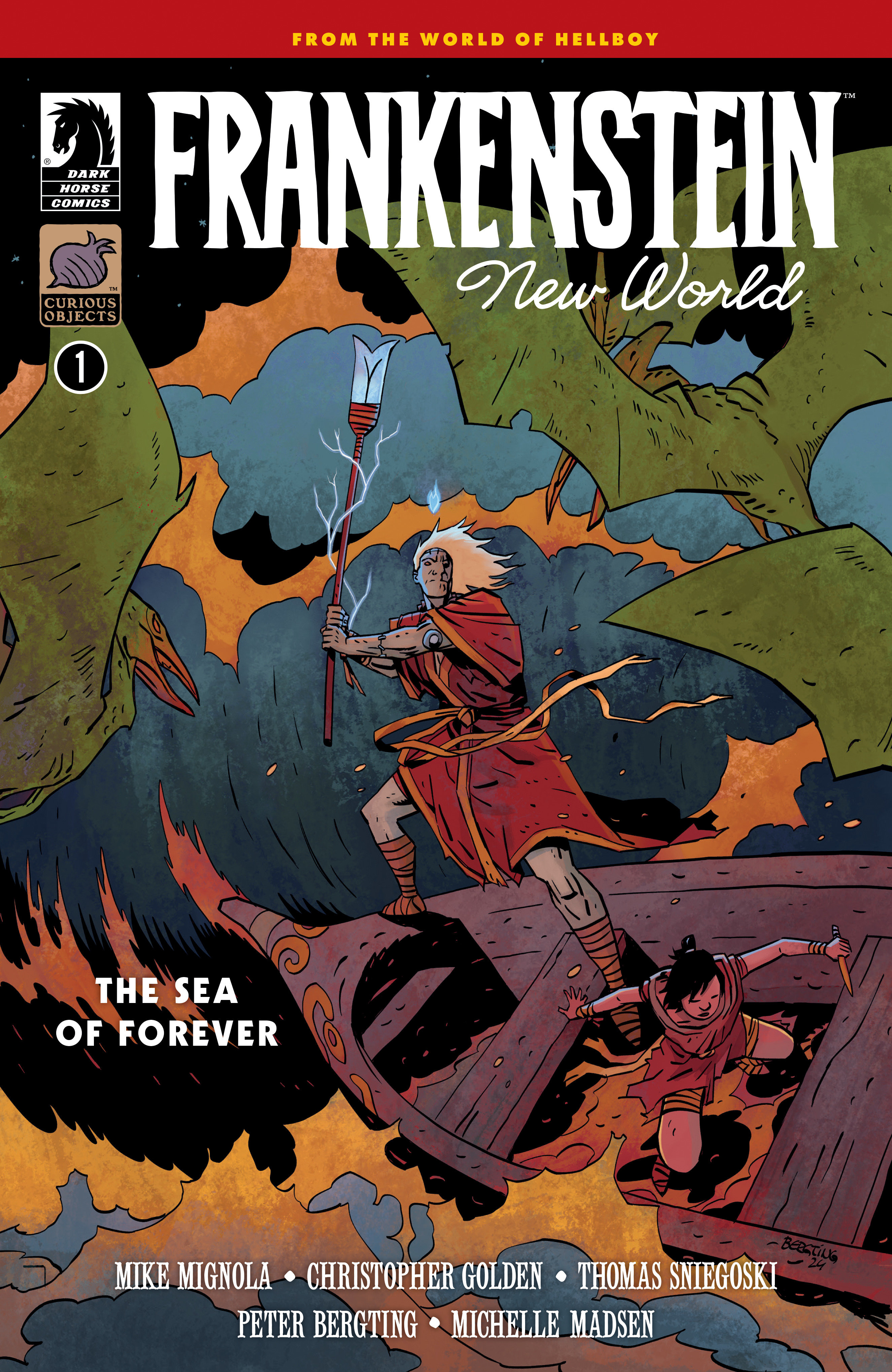 Frankenstein: New World  The Sea Of Forever #1 (Cover A) (Peter Bergting)
