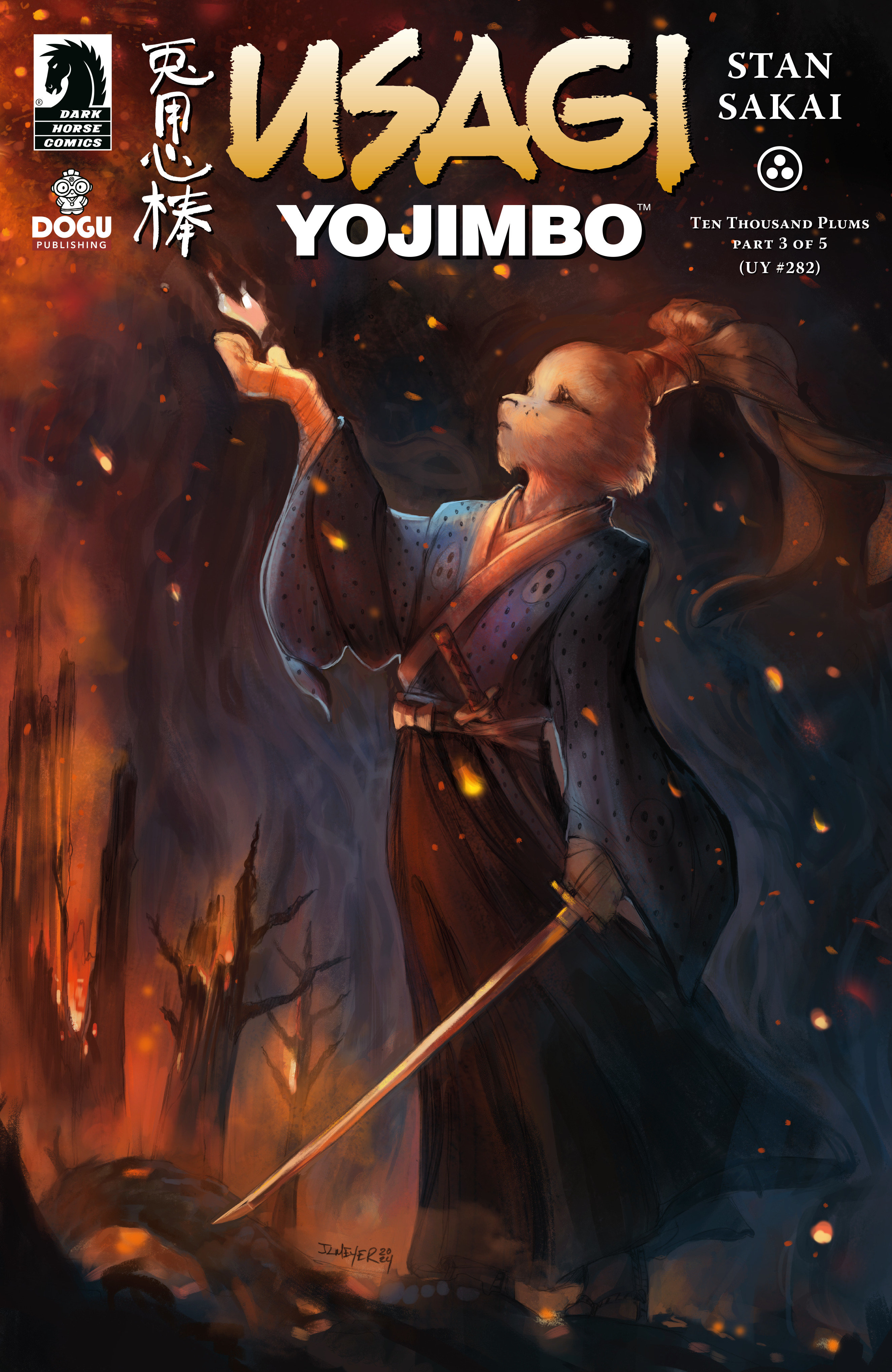 Weekly Pull list - Usagi Yojimbo: Ten Thousand Plums #3 (CVR C) (Jennifer L. Meyer)