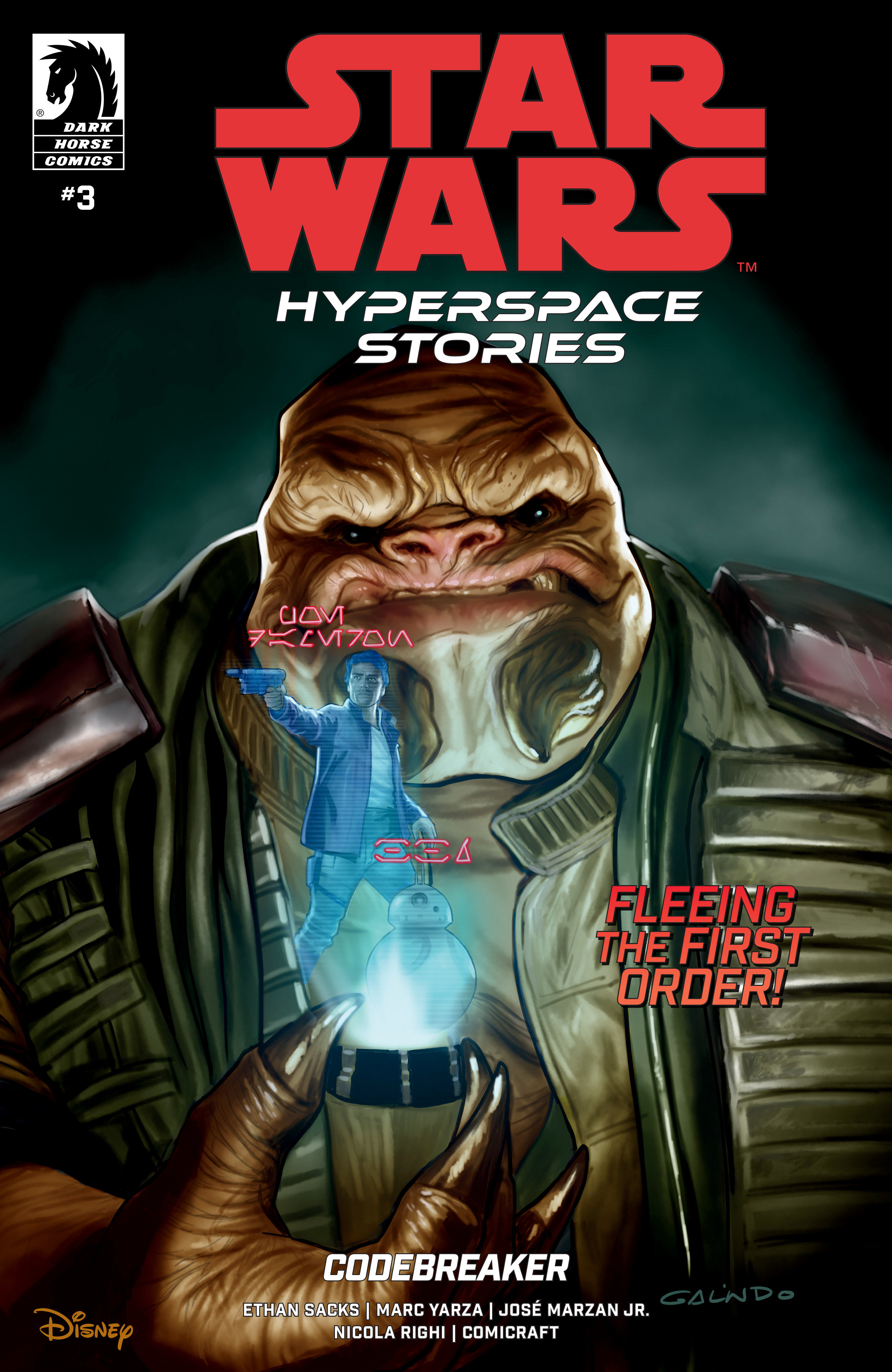 Star Wars: Hyperspace Stories  Codebreaker #3 (Cover A) (Diego Galindo)
