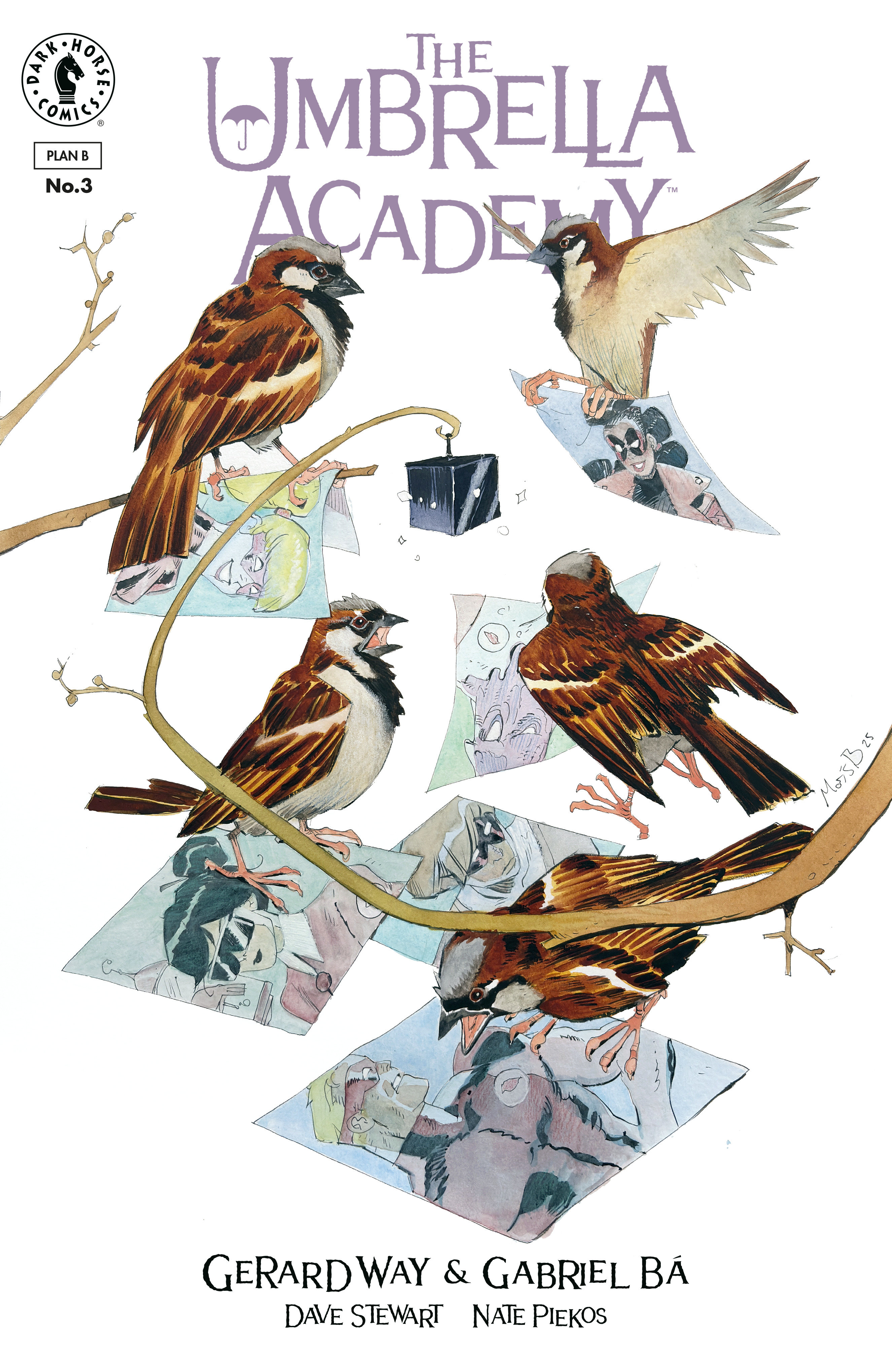 Weekly Pull list - The Umbrella Academy: Plan B #3 (CVR B) (Matias Bergara)