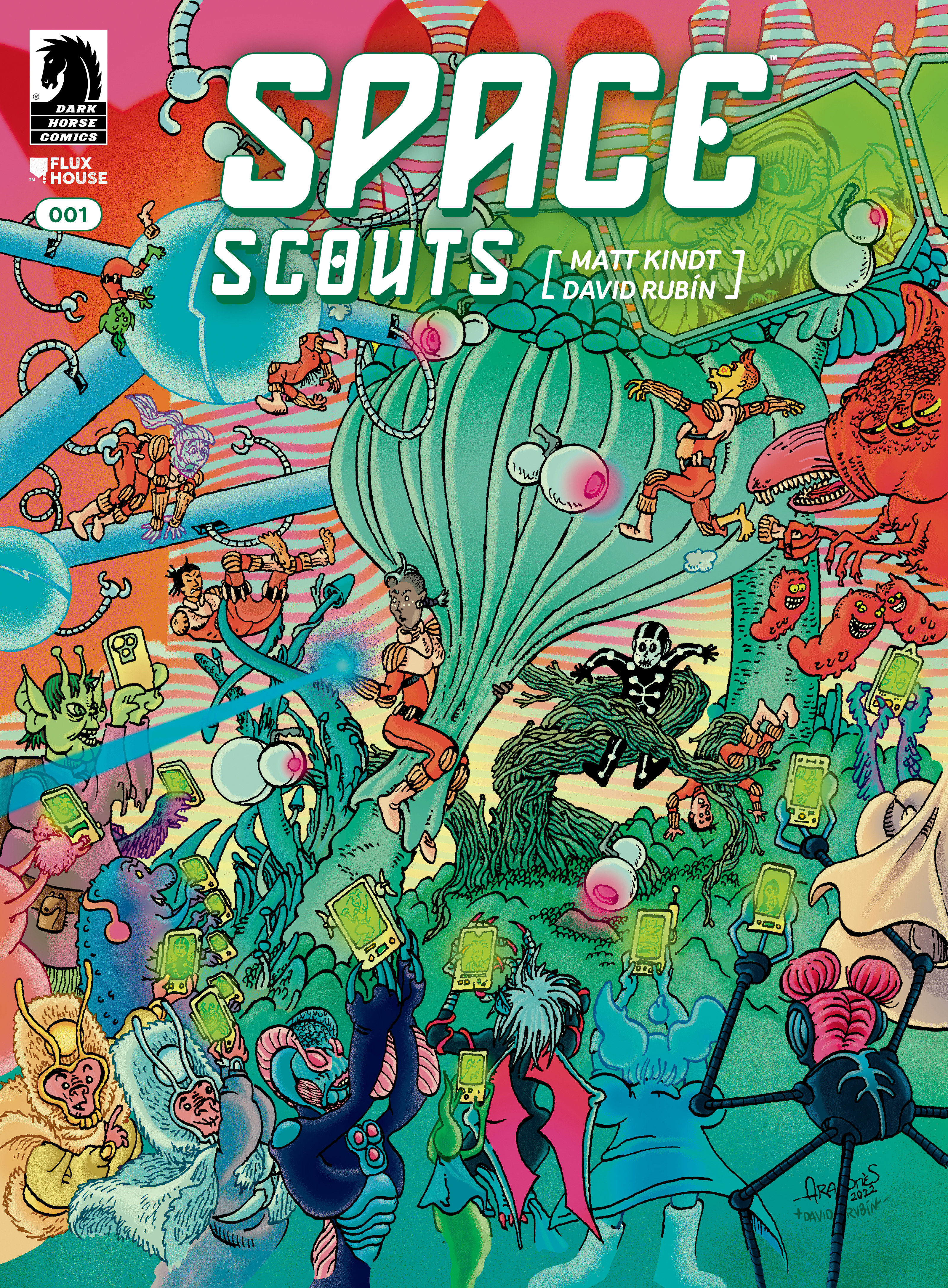 Weekly Pull list - Space Scouts #1 (CVR B) (Sergio Aragones)