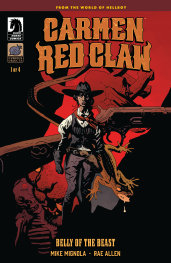  FOC22112025208 | CARMEN RED CLAW BELLY OF THE BEAST @1 (CVR B) (MİKE MİGNOLA) PRE ORDER [FOC 2211] | DARK HORSE  