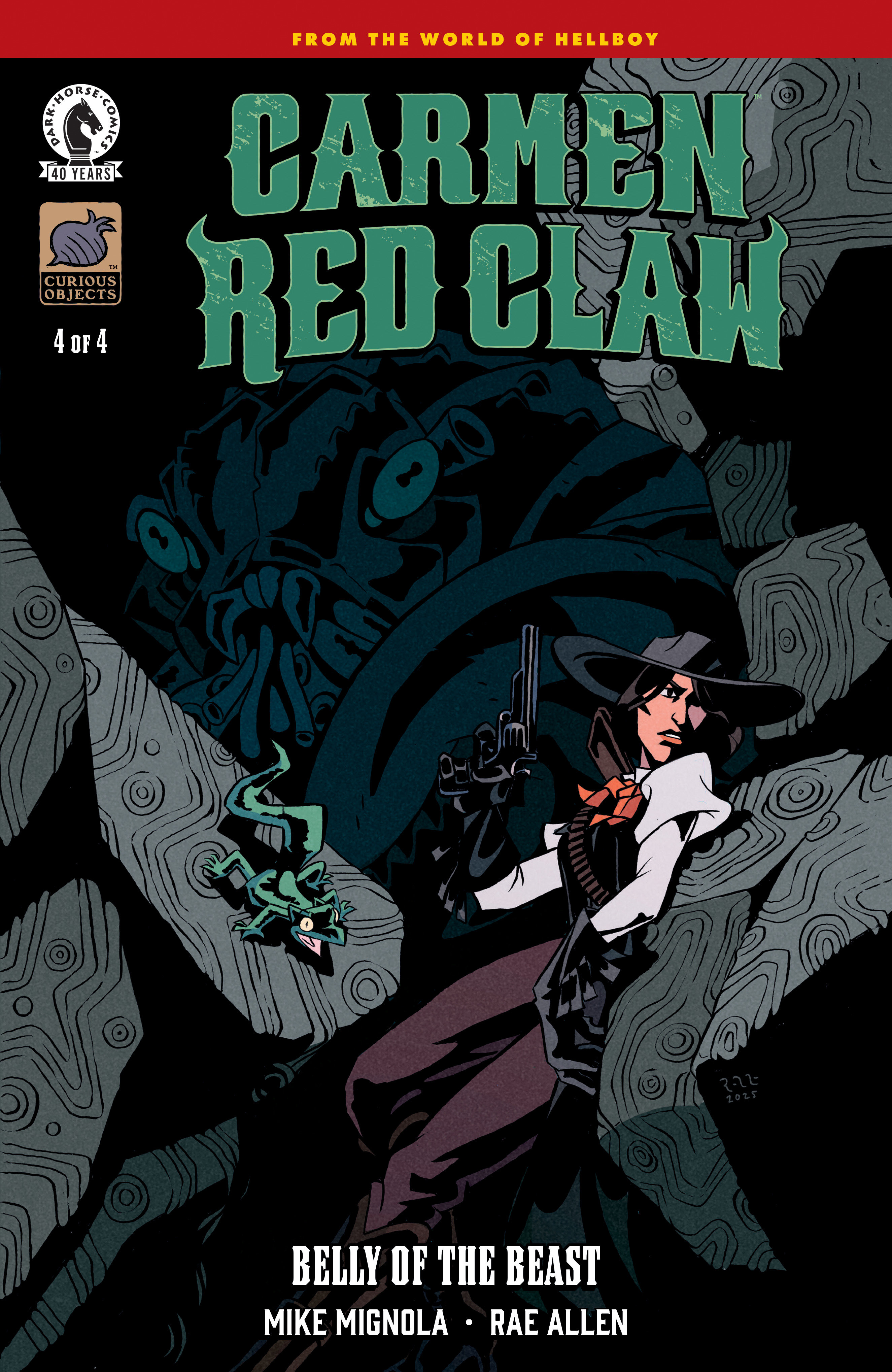 Carmen Red Claw: Belly Of The Beast #4 (Cover A) (Rae Allen)