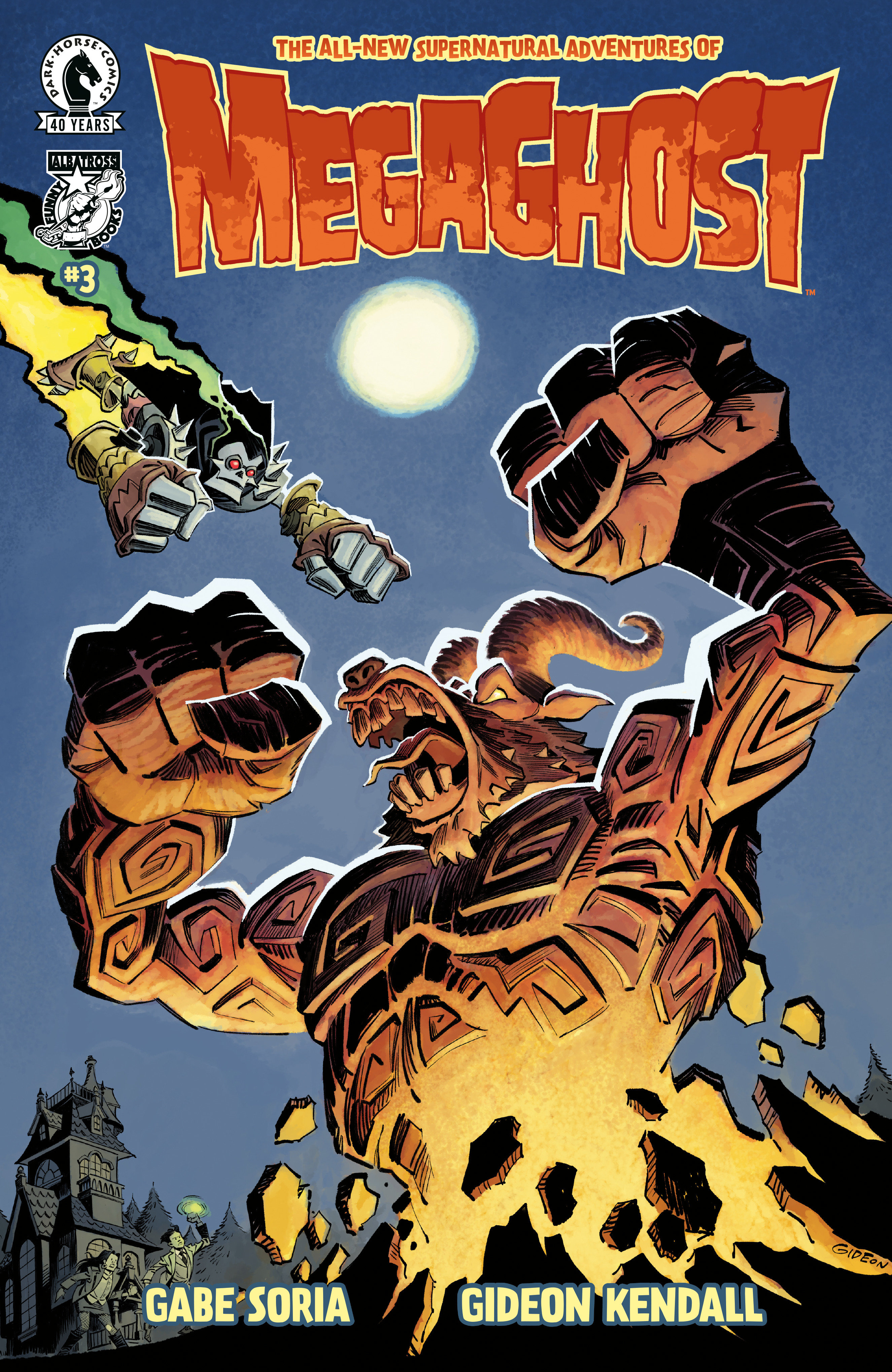 Megaghost Volume 2 #3 (Cover A) (Gideon Kendall)