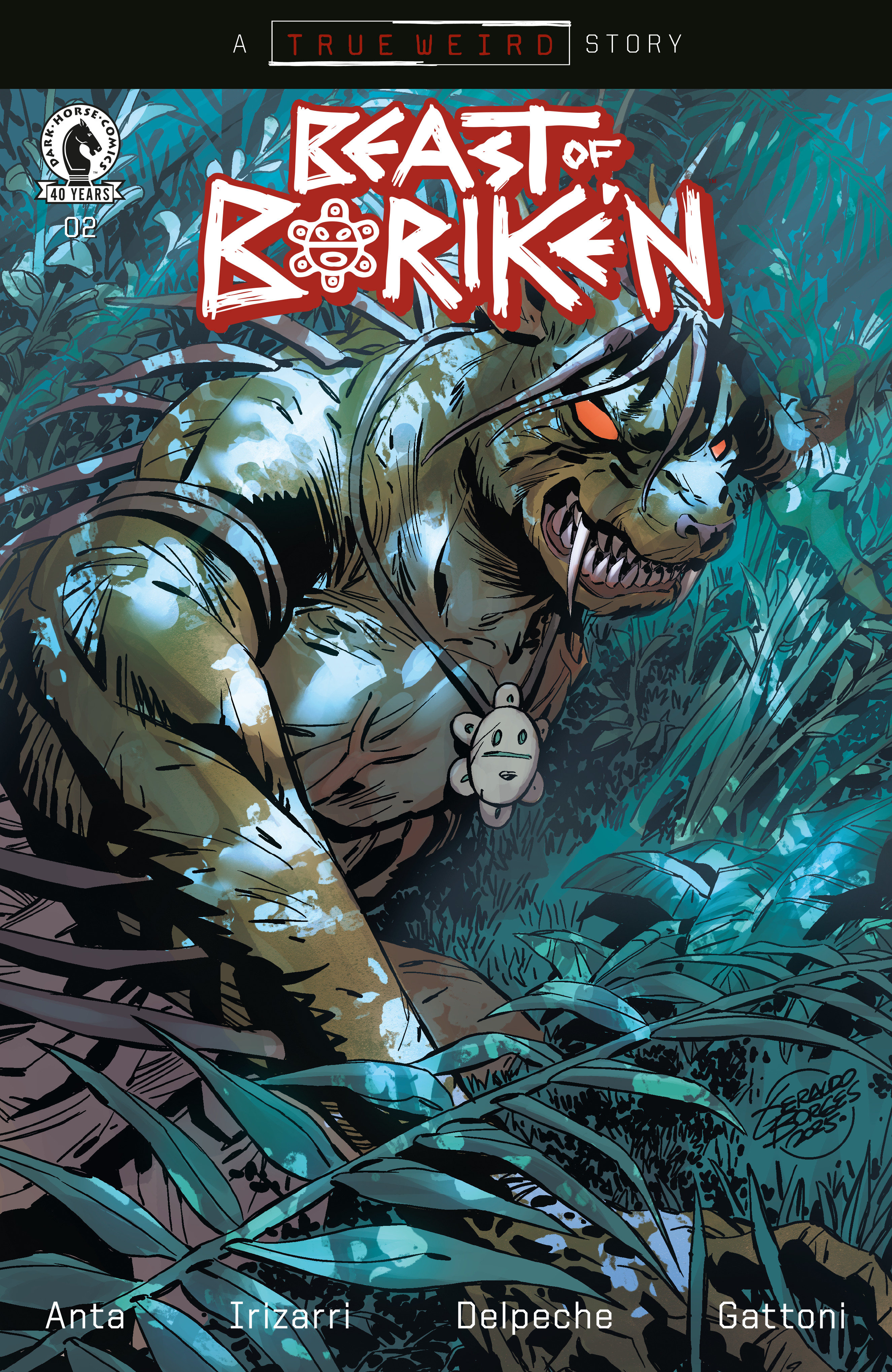The Beast Of Boriken #2 (Cover B) (Geraldo Borges)