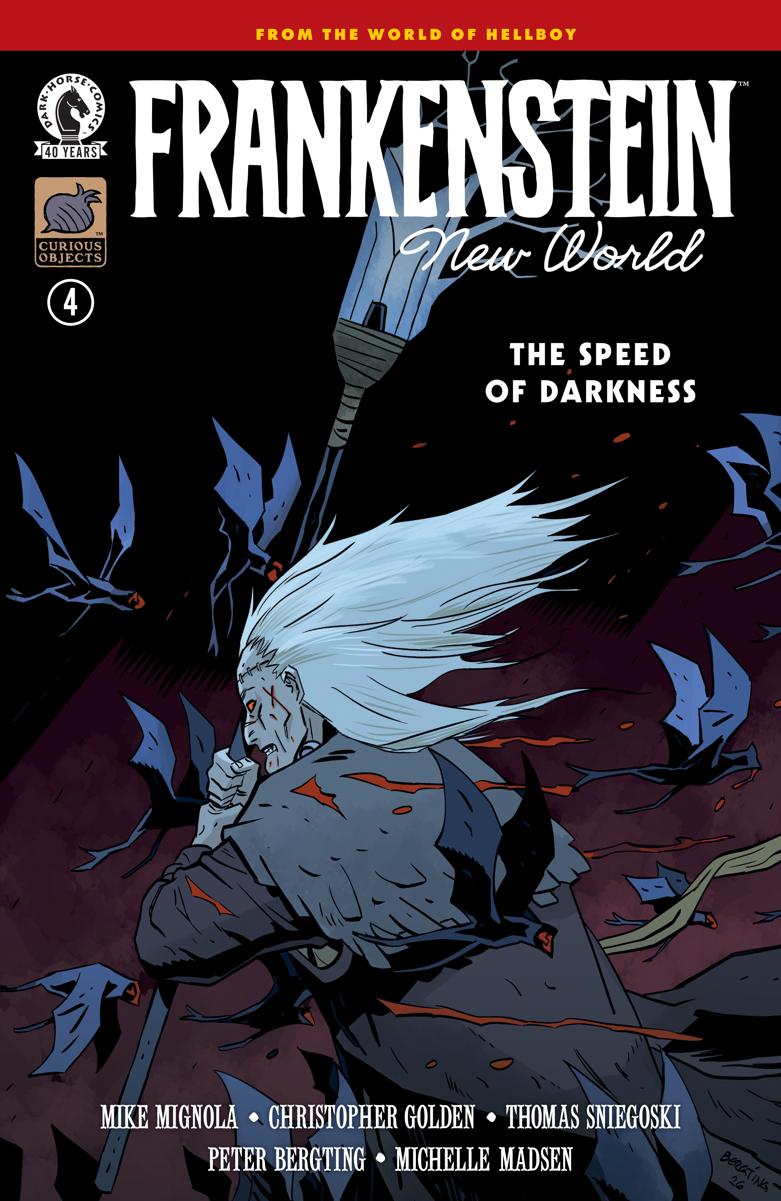 Frankenstein: New World  The Speed Of Darkness #4 (Cover A) (Peter Bergting)