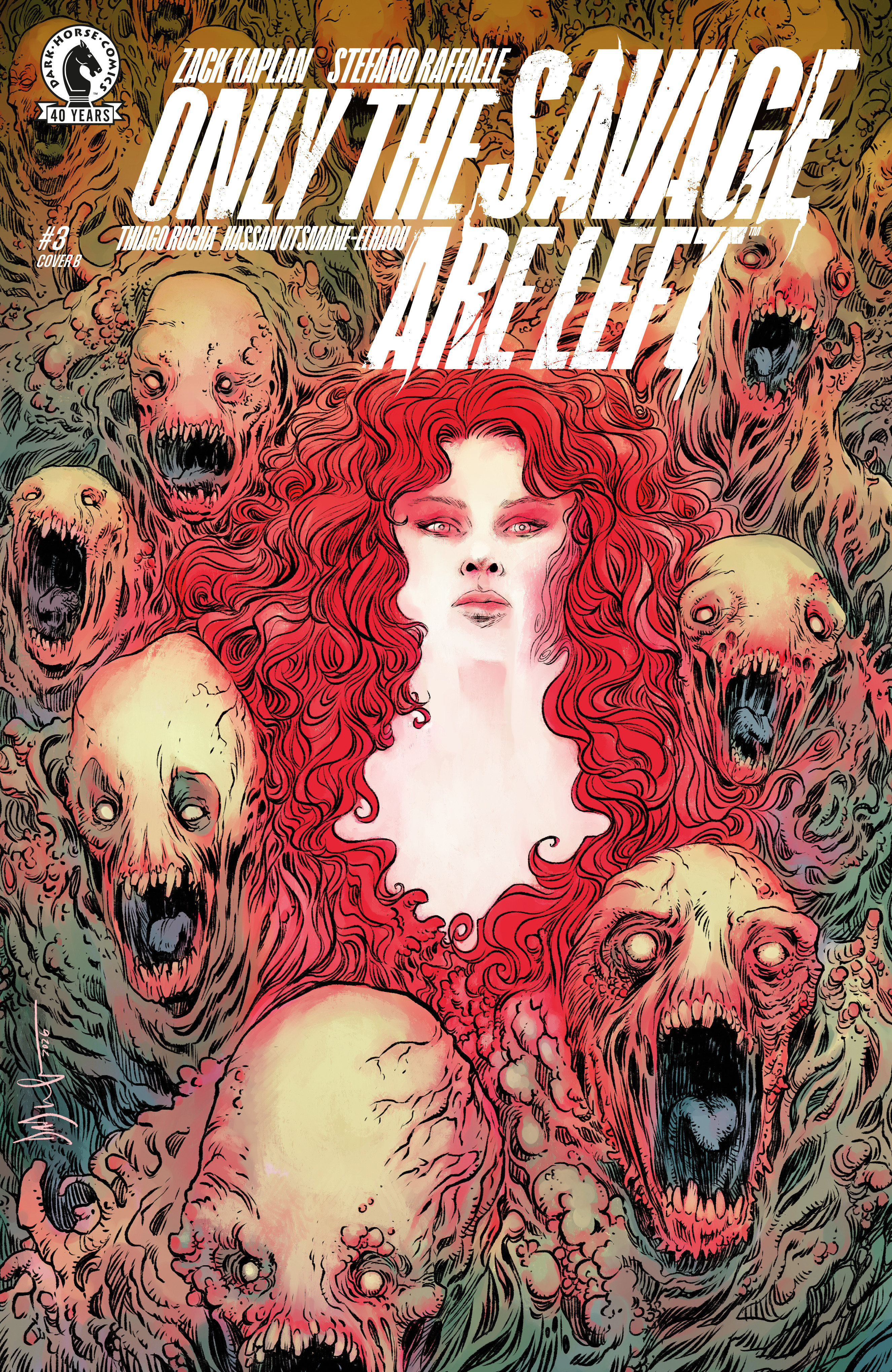 Only The Savage Are Left #3 (Cover B) (Dave Wachter)